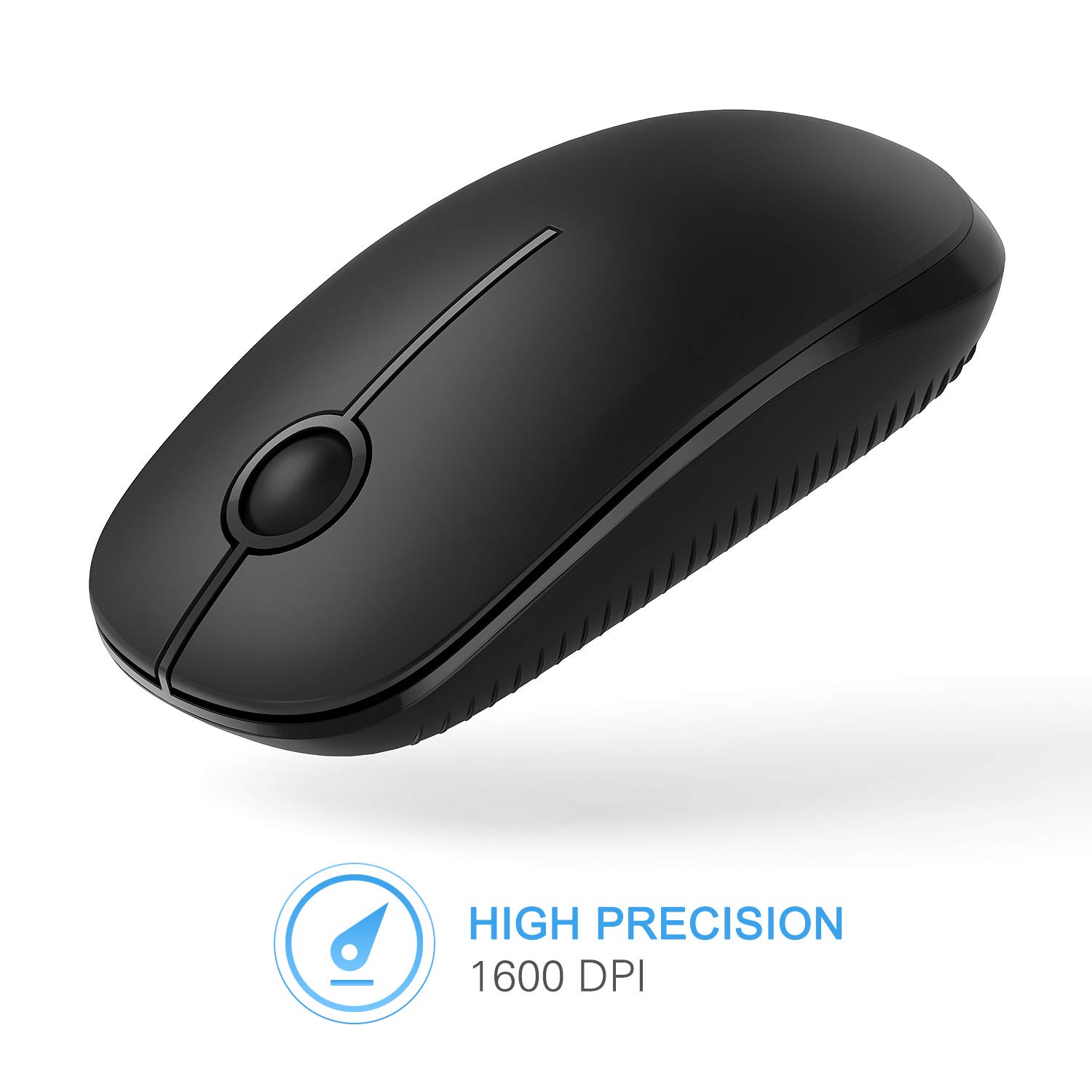Foto 6 pulgar | Ratón Inalámbrico Vssoplor 2.4g Slim Portable Para Pc Negro - Venta Internacional.