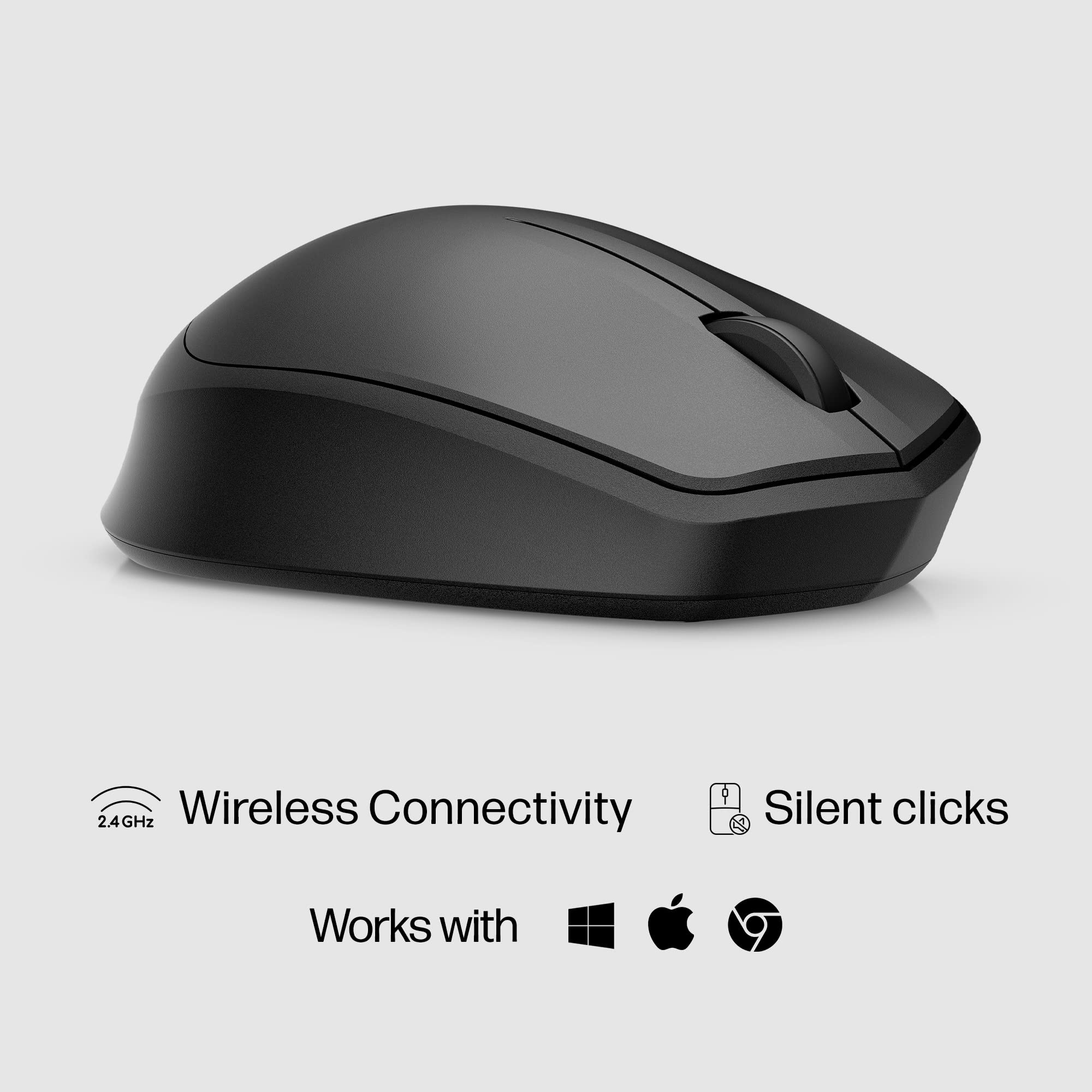 Foto 3 pulgar | Ratón Hp Wireless Silent 280m Ergonómico Con Batería De 18 Meses - Venta Internacional.