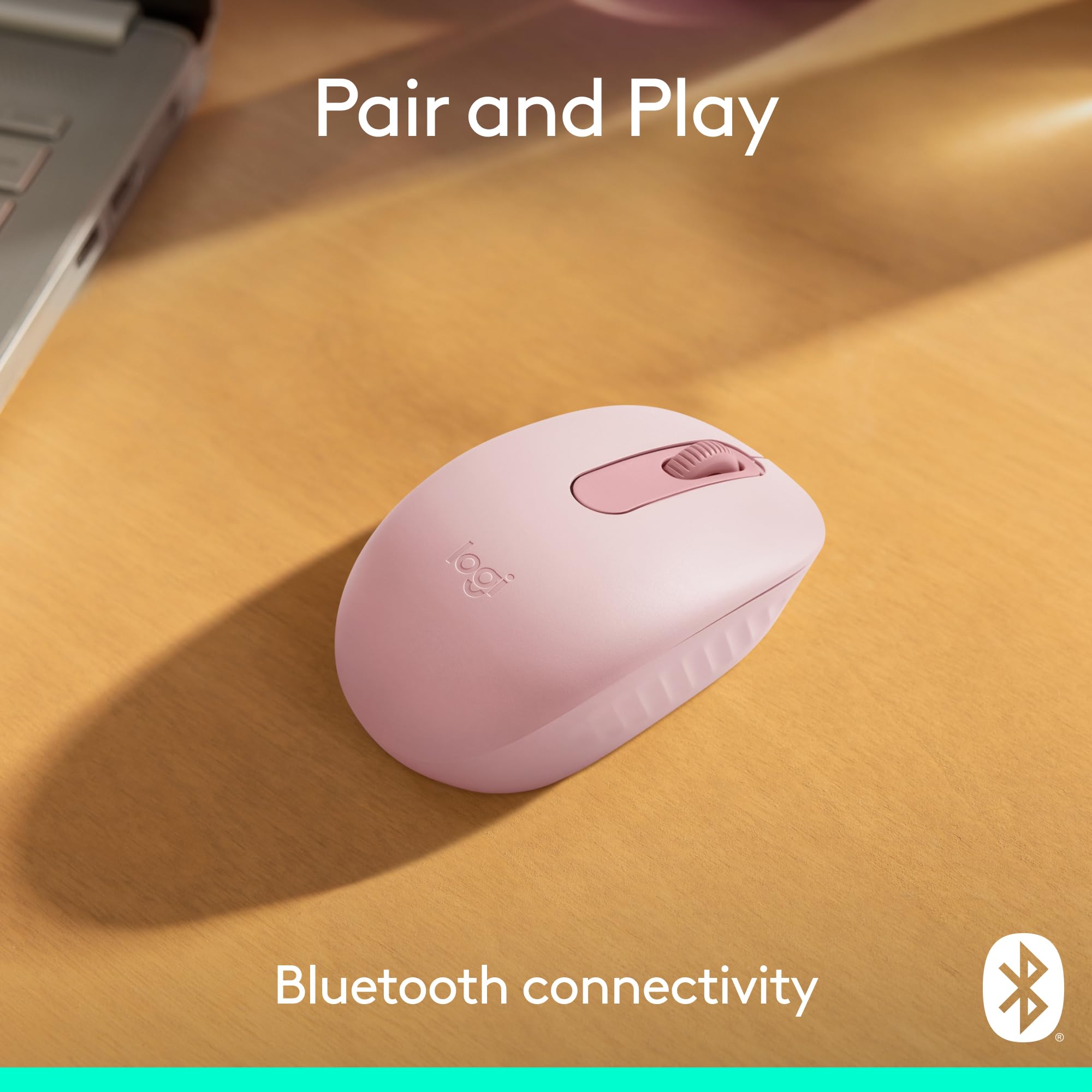 Foto 3 pulgar | Ratón Inalámbrico Bluetooth Logitech M196 Para Portátiles Rose - Venta Internacional.