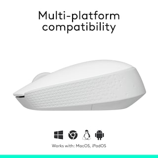 Foto 6 | Ratón Inalámbrico Logitech M170 Para Pc Mac Laptop, Color Blanco Roto - Venta Internacional.