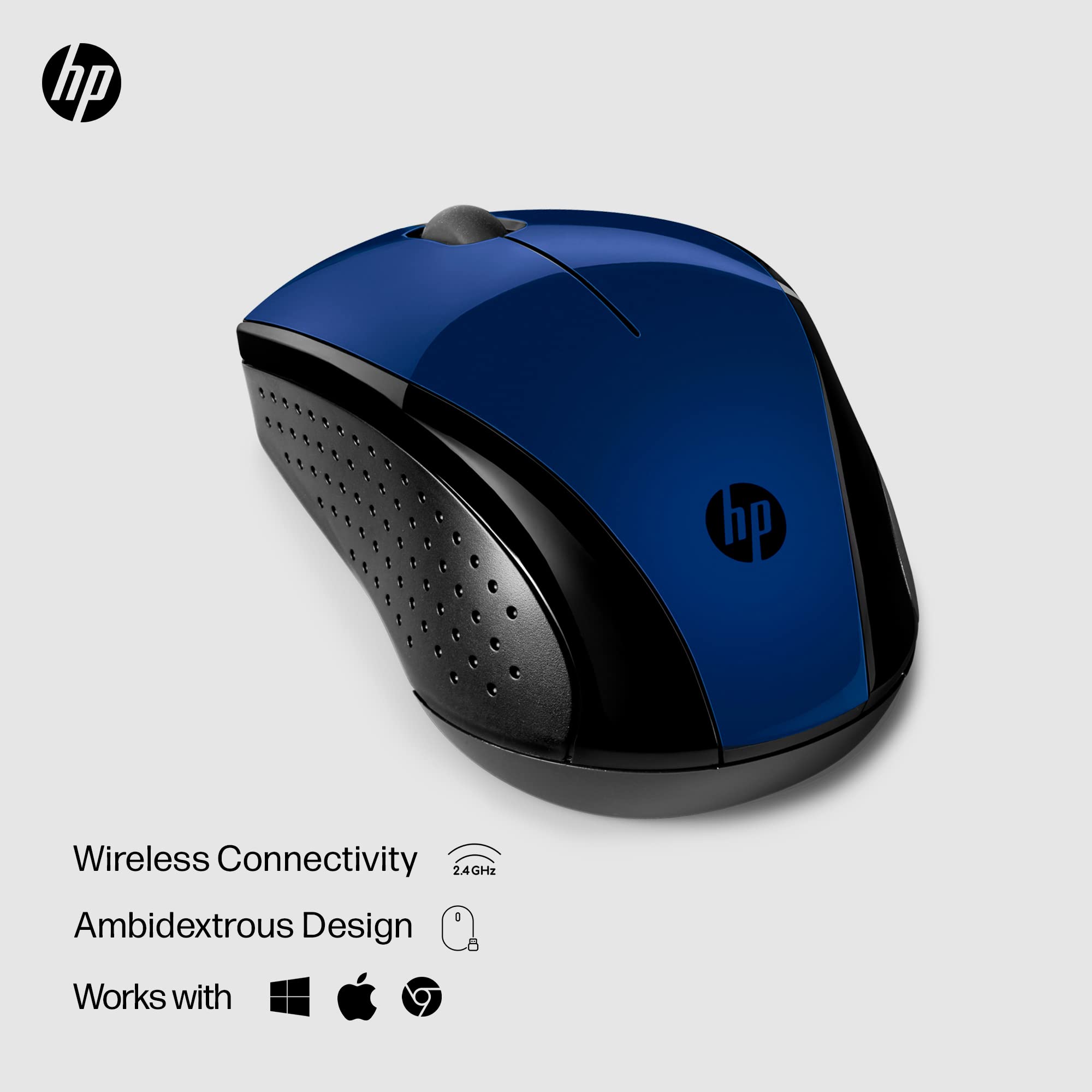 Foto 3 pulgar | Ratón Inalámbrico Hp X3000 G3 Blue 1600 Dpi Con Batería De 15 Meses - Venta Internacional.
