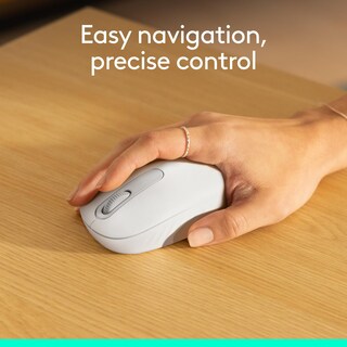 Foto 5 | Ratón Inalámbrico Bluetooth Logitech M196 Para Ordenadores Portátiles Blanco - Venta Internacional.