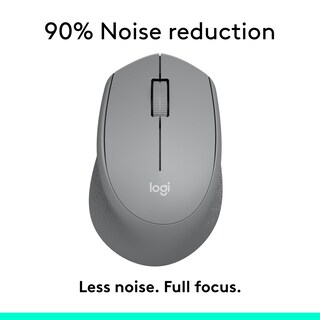 Foto 2 | Ratón Inalámbrico Logitech M330 Silent Con Receptor Usb De 2,4 Ghz, Color Gris - Venta Internacional.