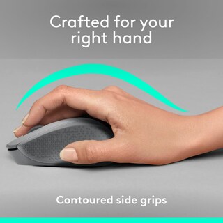 Foto 3 | Ratón Inalámbrico Logitech M330 Silent Con Receptor Usb De 2,4 Ghz, Color Gris - Venta Internacional.