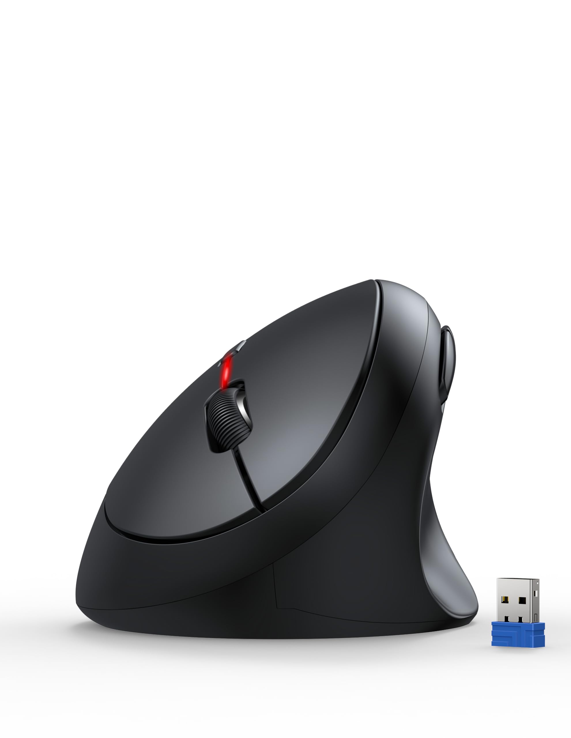 Ratón Ergonómico Inalámbrico Tecknet 4800 Dpi 6 Botones - Negro - Venta Internacional.