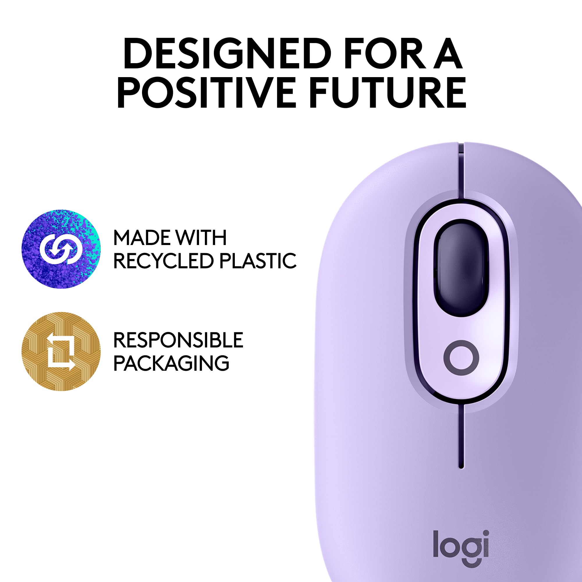 Foto 6 pulgar | Ratón Inalámbrico Logitech Pop Cosmos Con Emojis Personalizables - Venta Internacional.