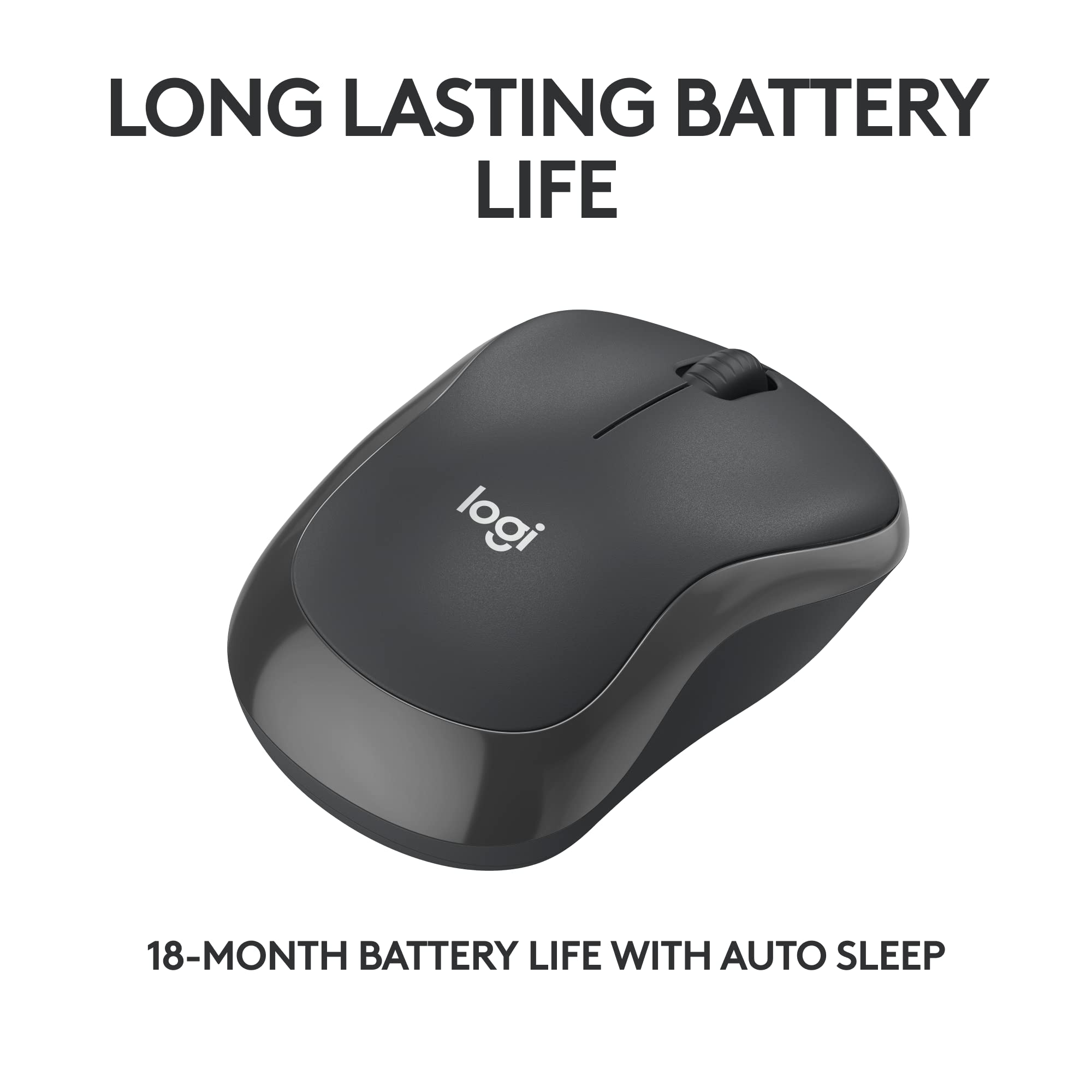 Foto 5 pulgar | Ratón Bluetooth Logitech M240 Silent Wireless Graphite - Venta Internacional.