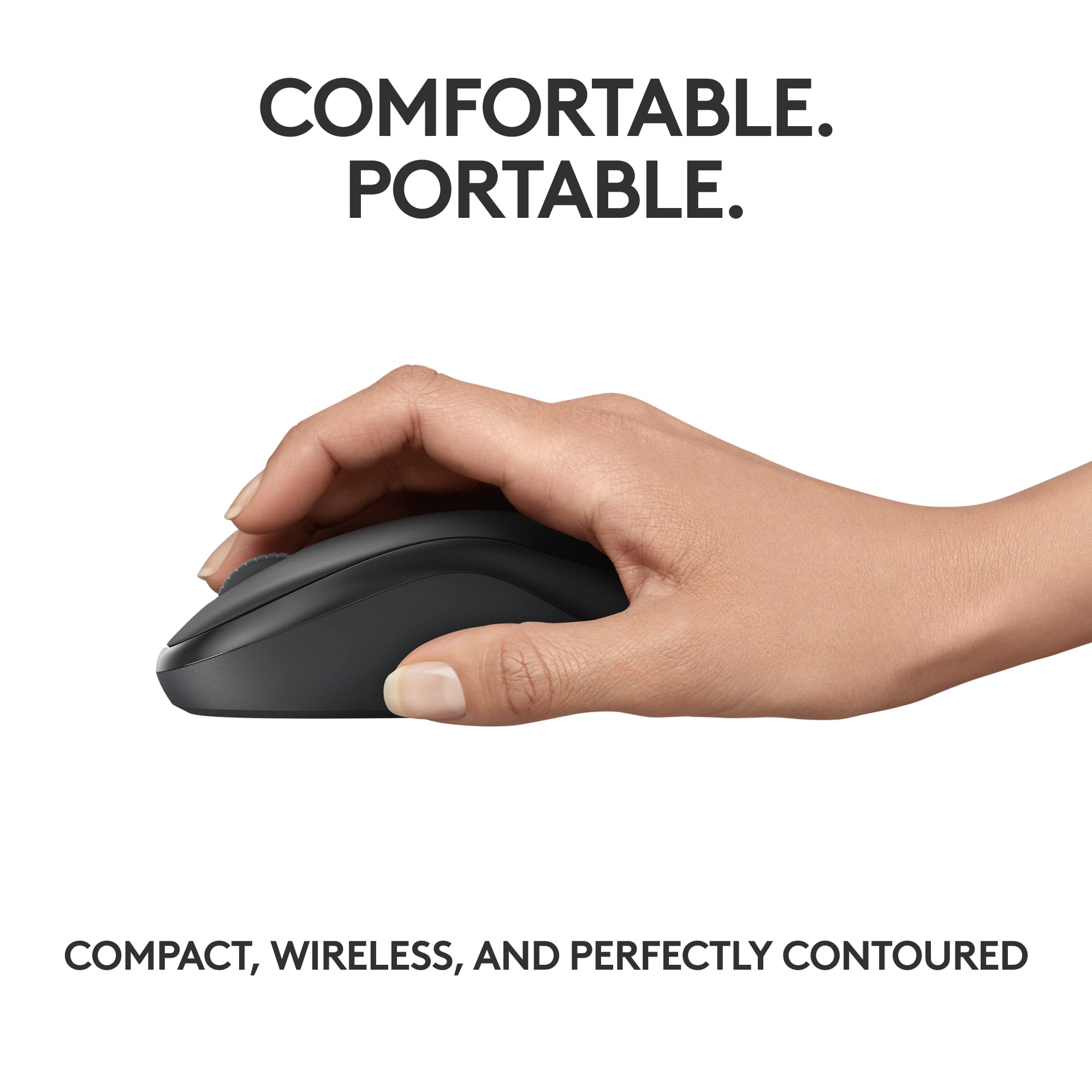 Foto 6 pulgar | Ratón Bluetooth Logitech M240 Silent Wireless Graphite - Venta Internacional.