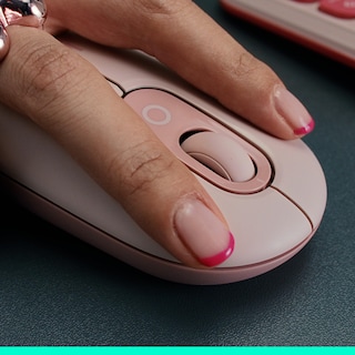 Foto 7 | Mouse Inalámbrico Logitech Lila-Venta Internacional