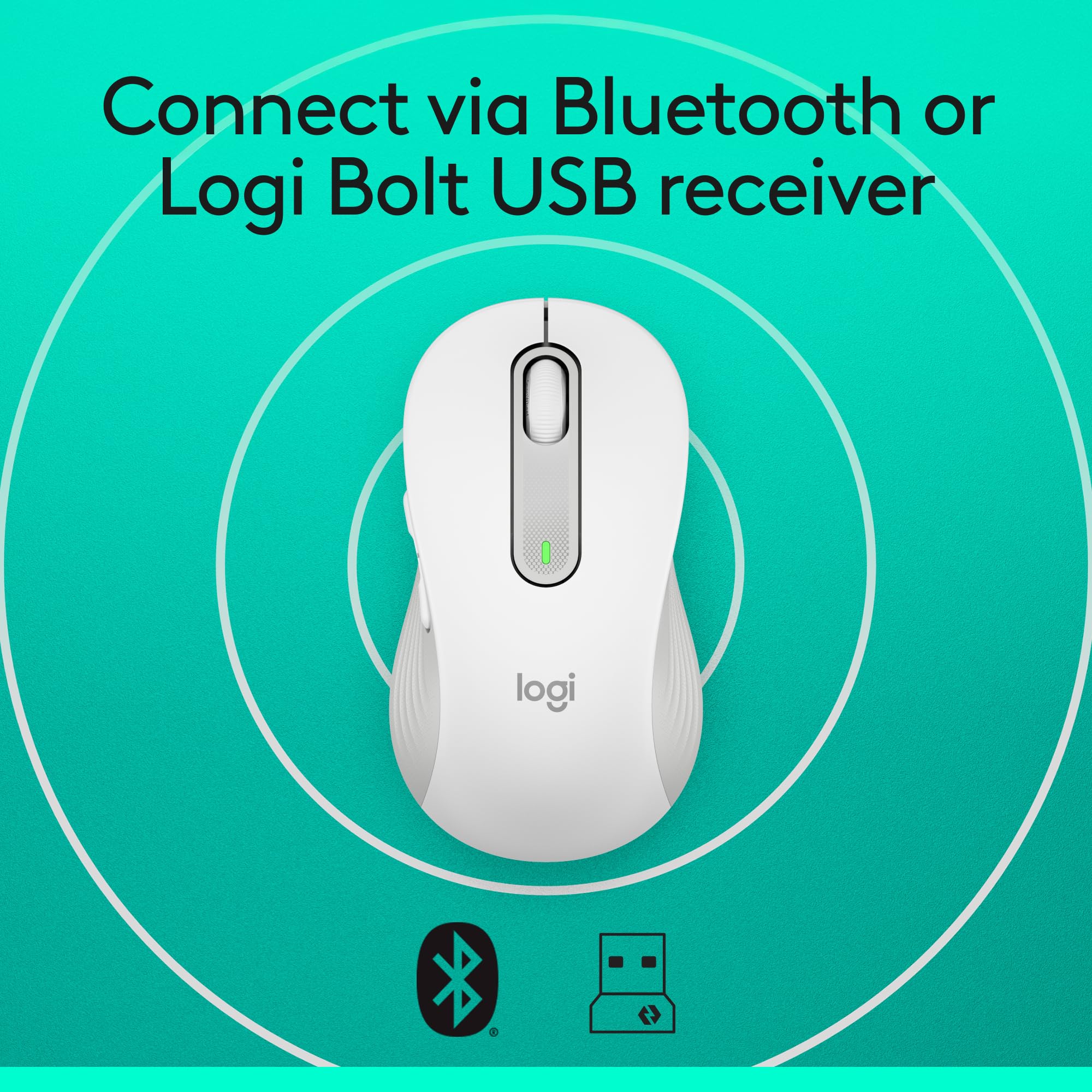 Foto 7 pulgar | Ratón Inalámbrico Logitech Signature M650 L Para Manos Grandes - Venta Internacional.