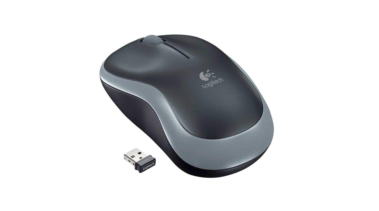 Foto 2 pulgar | Ratón Inalámbrico Logitech M185 Negro Rojo - Venta Internacional.
