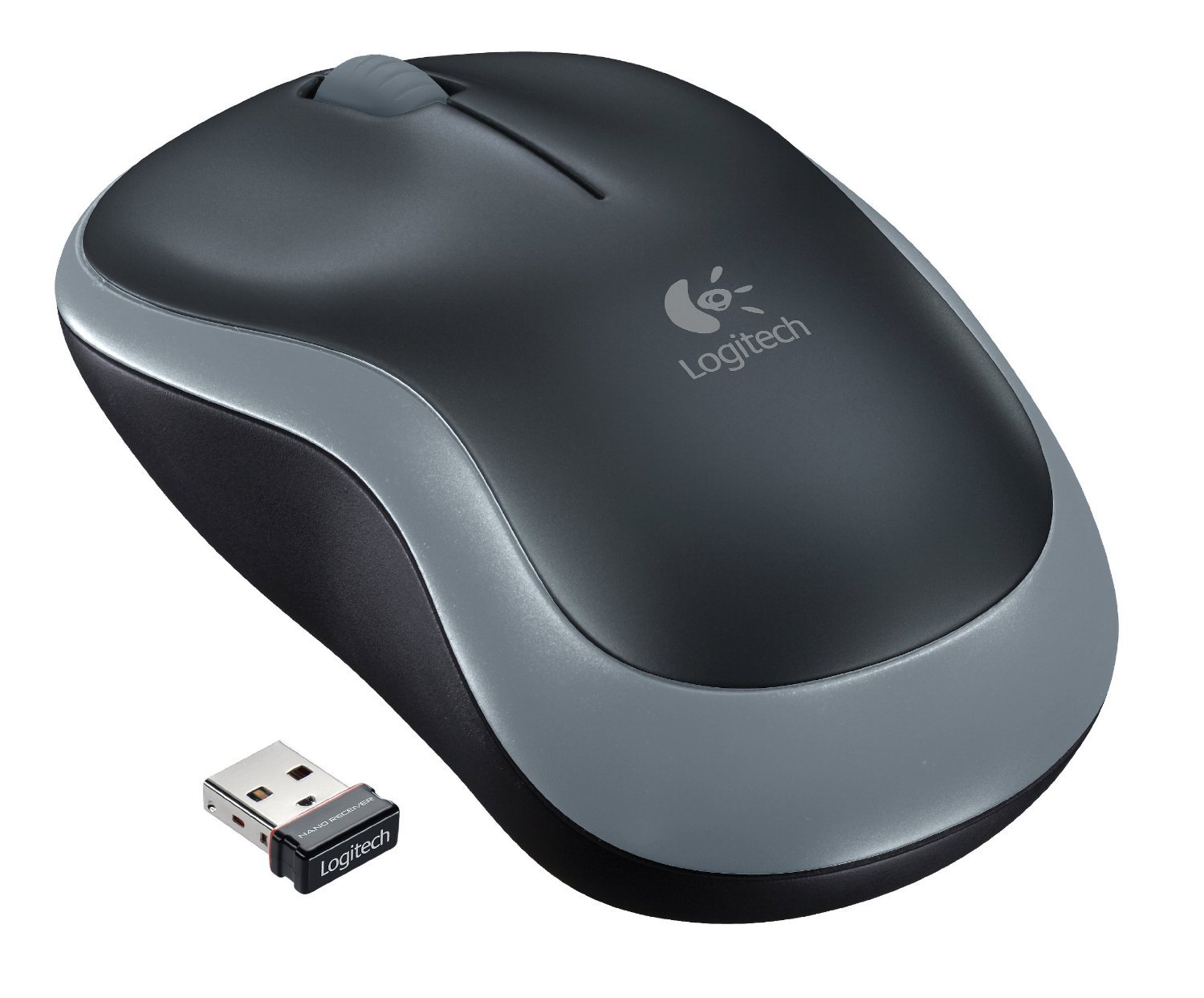 Foto 3 pulgar | Ratón Inalámbrico Logitech M185 Negro Rojo - Venta Internacional.