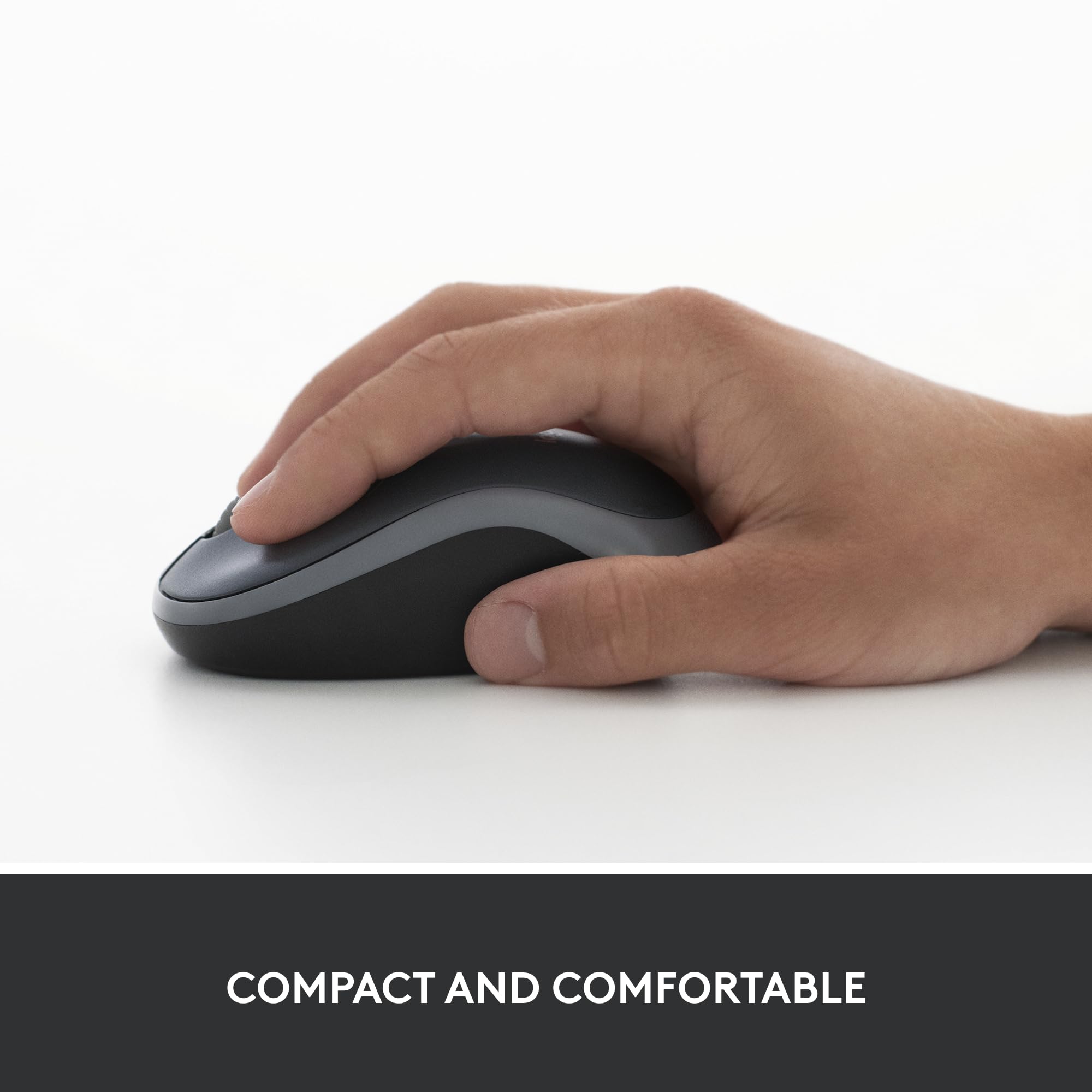 Foto 6 | Ratón Inalámbrico Logitech M185 Azul - Venta Internacional.