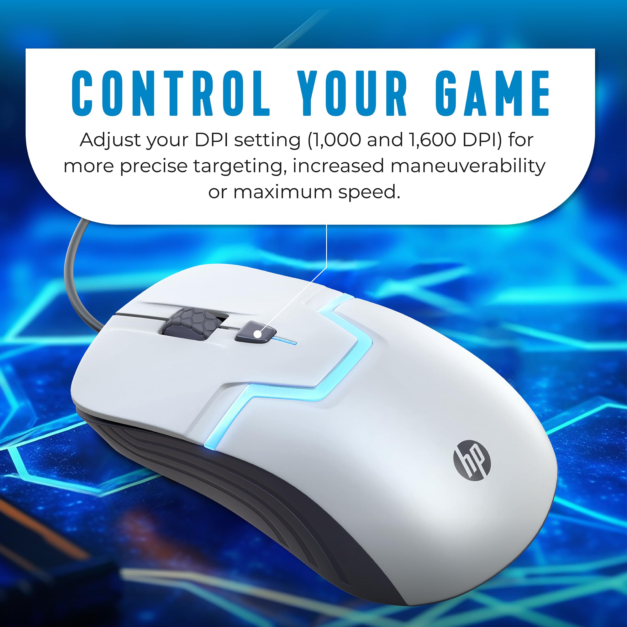 Foto 6 pulgar | Ratón Para Juegos Hp Con Cable De Alto Rendimiento Con Led De 7 Colores - Venta Internacional.