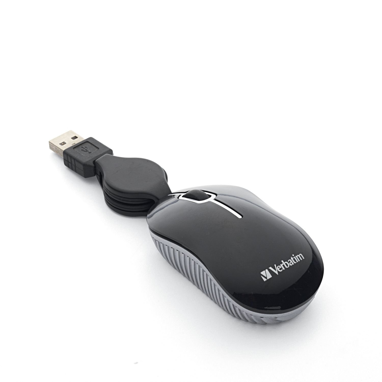 Foto 1 | Mouse Verbatim Cable Óptico Retráctil Mini Usb-a Con Cable - Venta Internacional.