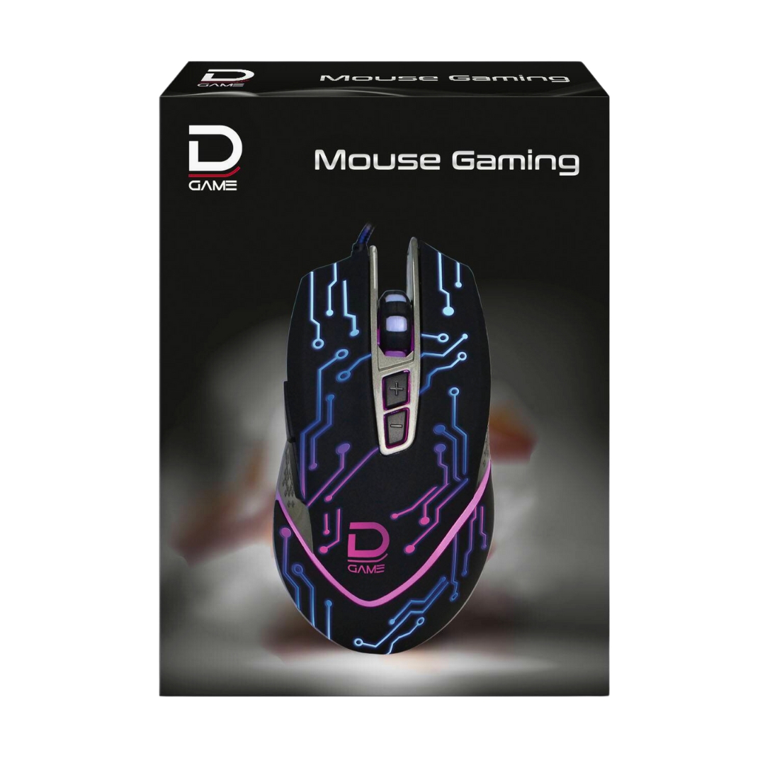 Foto 2 | Ratón Para Juegos Datacom Rgb 7200 Dpi Con 7 Botones Con Cable Usb - Venta Internacional.