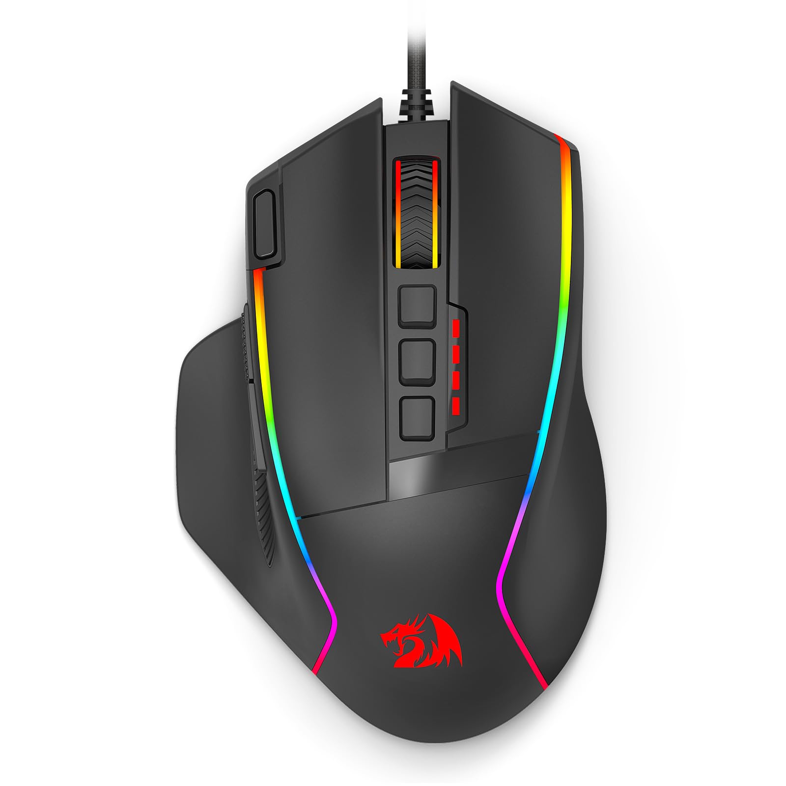 Foto 2 pulgar | Ratón Para Juegos Redragon Optical Sensor 26,000 Dpi Con Cable Rgb - Venta Internacional.