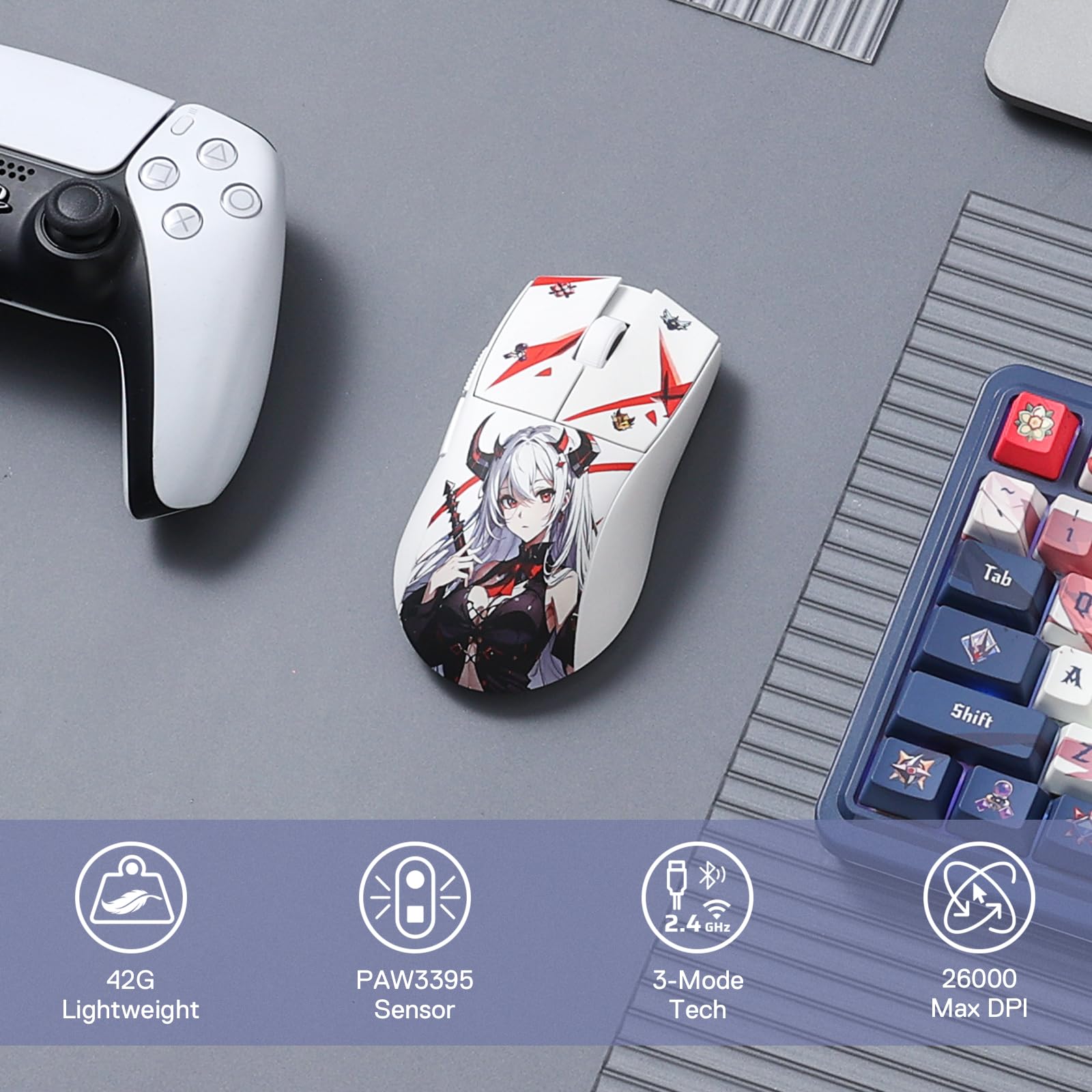 Foto 3 pulgar | Ratón Para Juegos Redragon M916ak Pro 26k Dpi Ultraligero 42g - Venta Internacional.