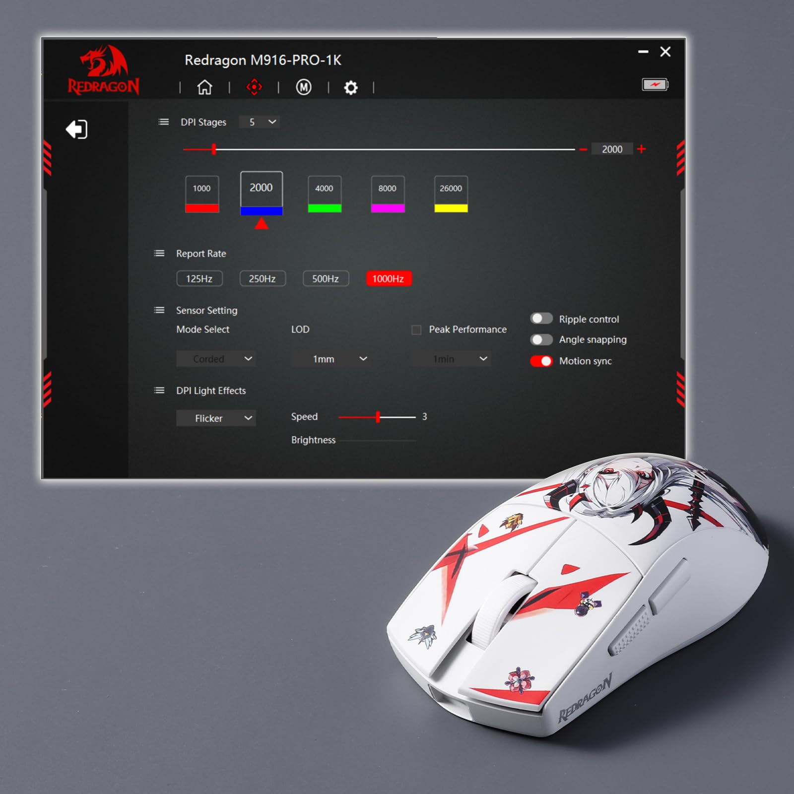 Foto 8 pulgar | Ratón Para Juegos Redragon M916ak Pro 26k Dpi Ultraligero 42g - Venta Internacional.