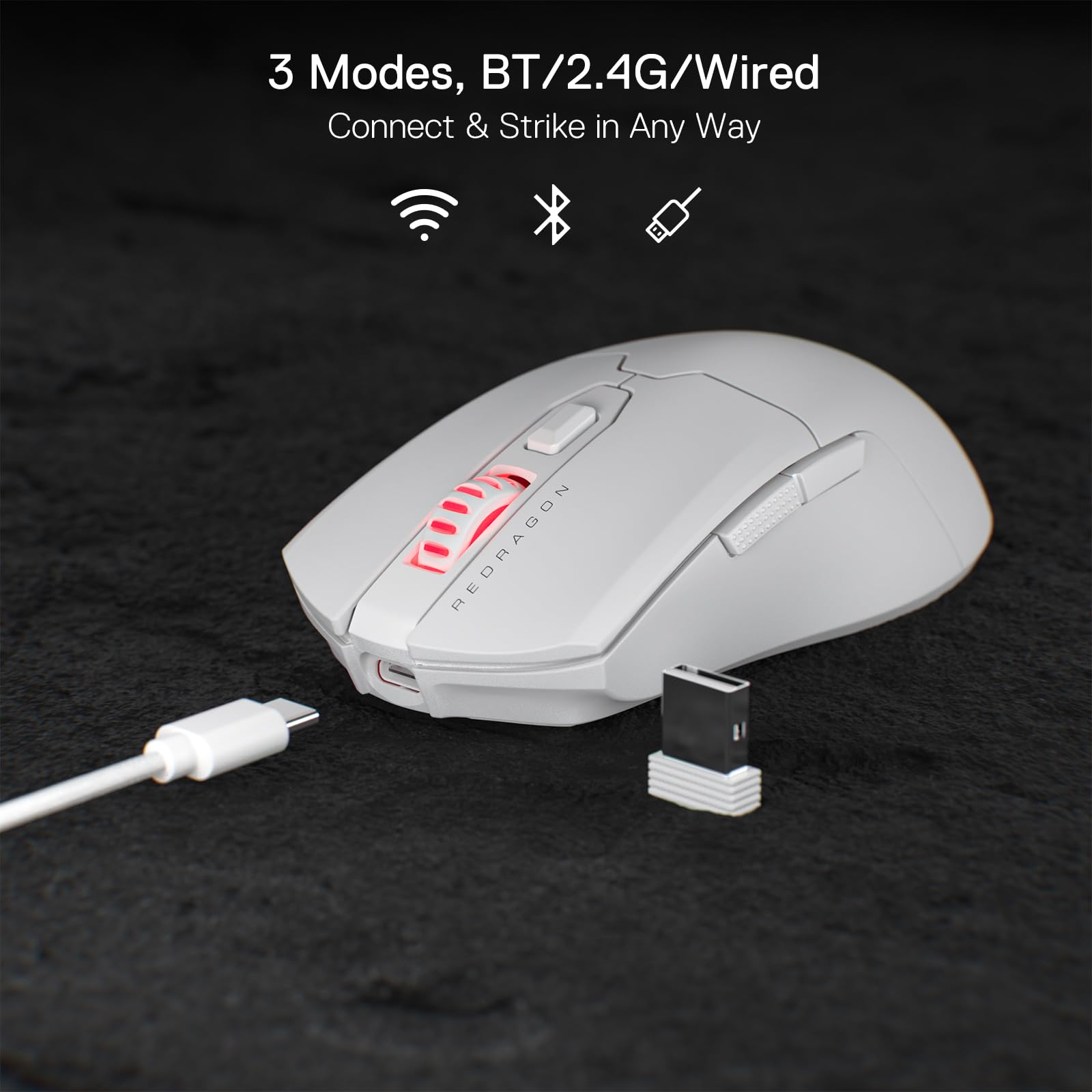 Foto 4 pulgar | Ratón Para Juegos Redragon M995 Con Cable 26000 Dpi Negro - Venta Internacional.
