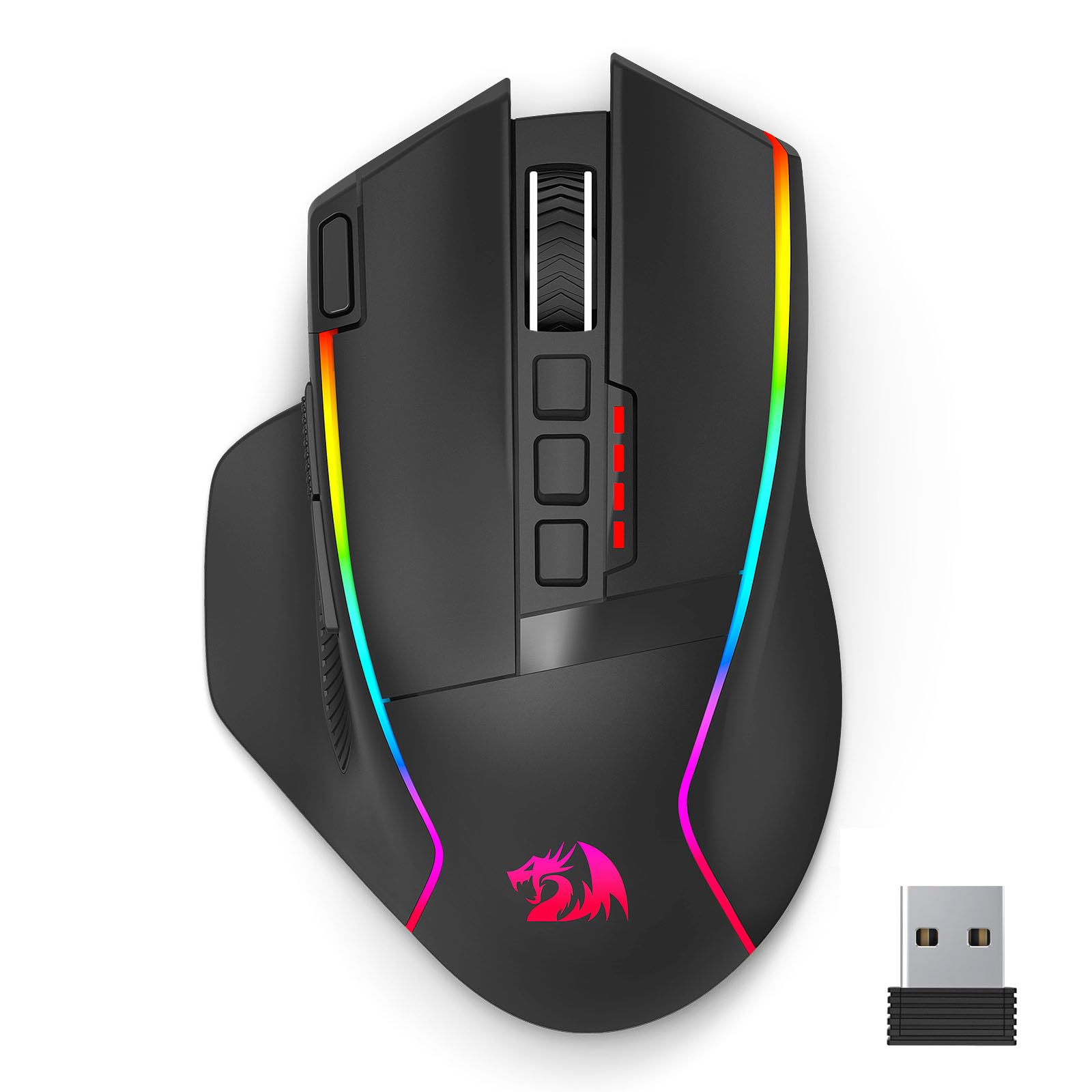 Foto 1 | Ratón Inalámbrico Para Juegos Redragon 16000 Dpi Con Retroiluminación Rgb - Venta Internacional.