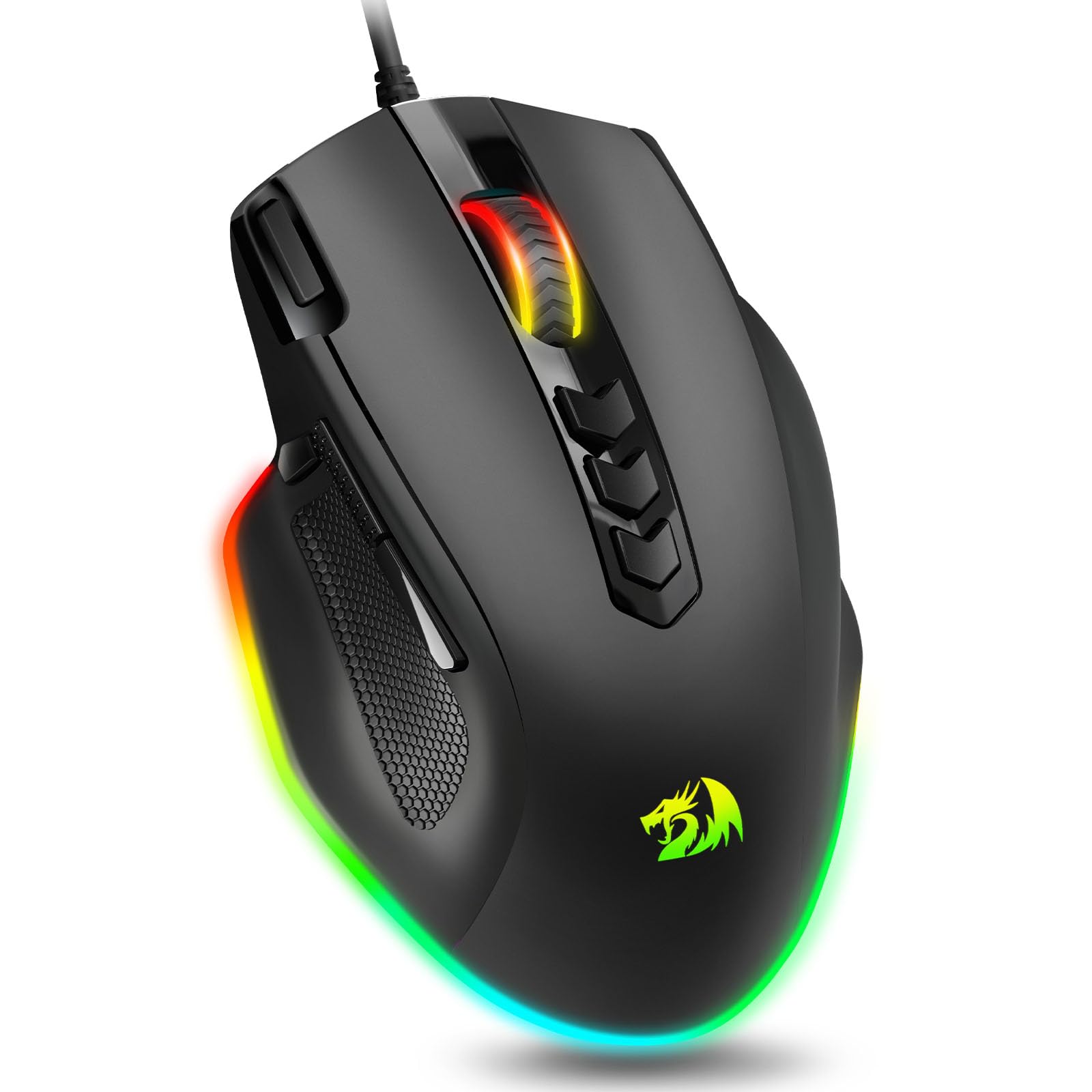 Foto 2 pulgar | Ratón Para Juegos Redragon M614 Rgb Retroiluminado 8000 Dpi Con Cable - Venta Internacional.