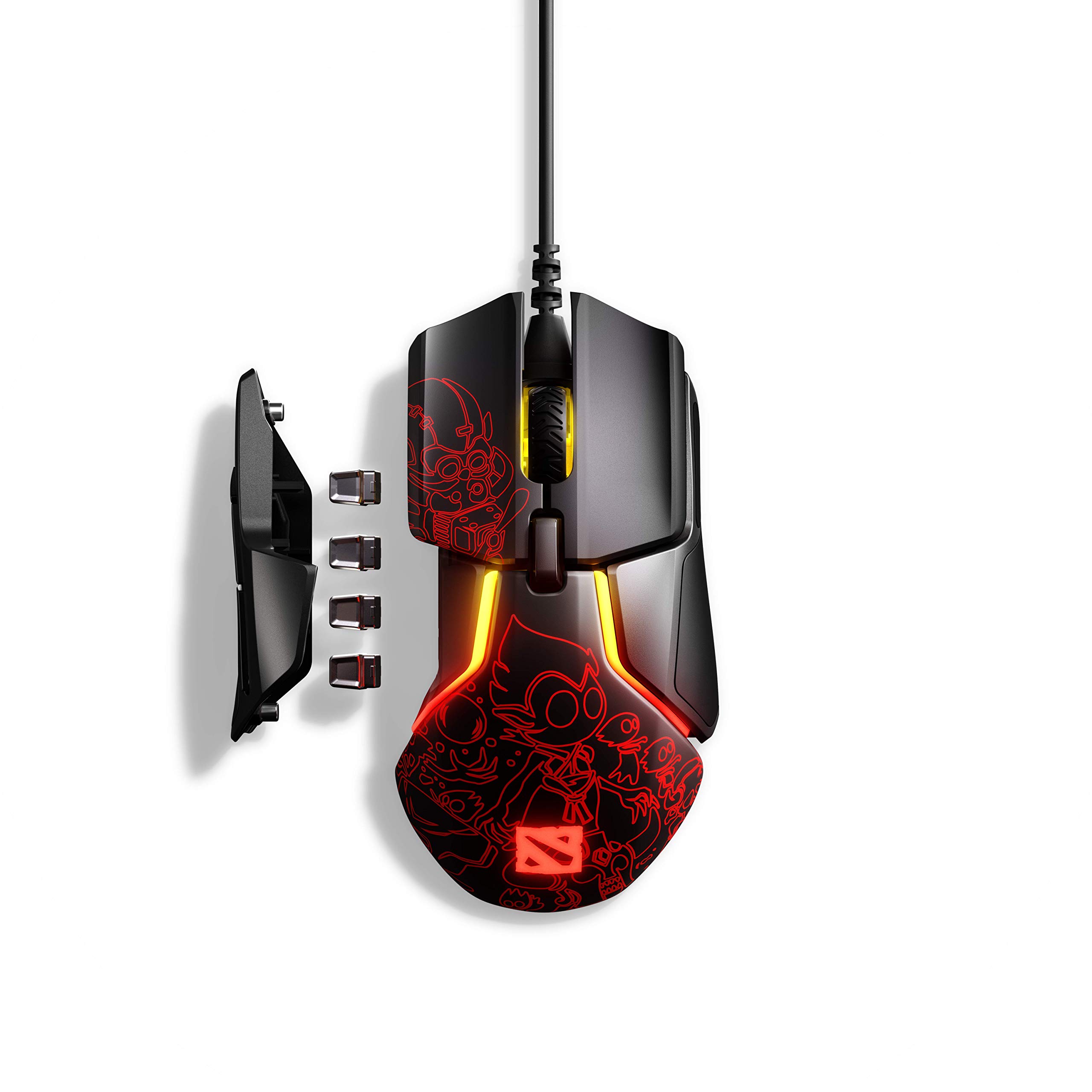 Foto 2 pulgar | Ratón Para Juegos Steelseries Rival 600 Dota 2 Edition - Venta Internacional.