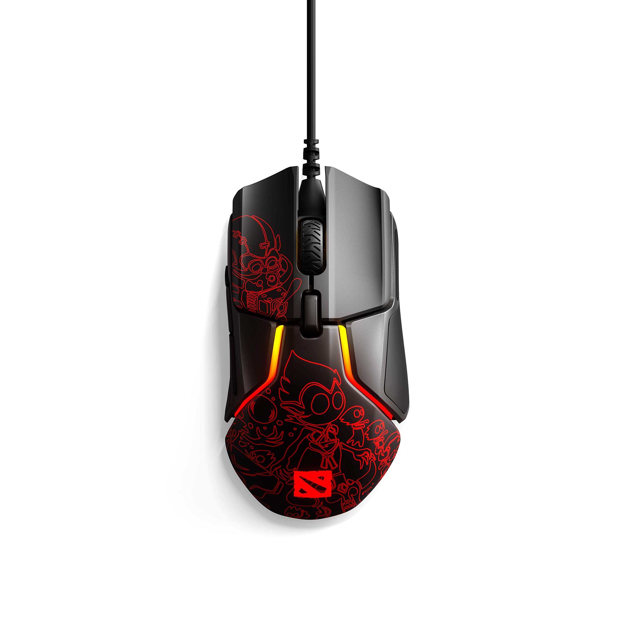 Foto 7 pulgar | Ratón Para Juegos Steelseries Rival 600 Dota 2 Edition - Venta Internacional.