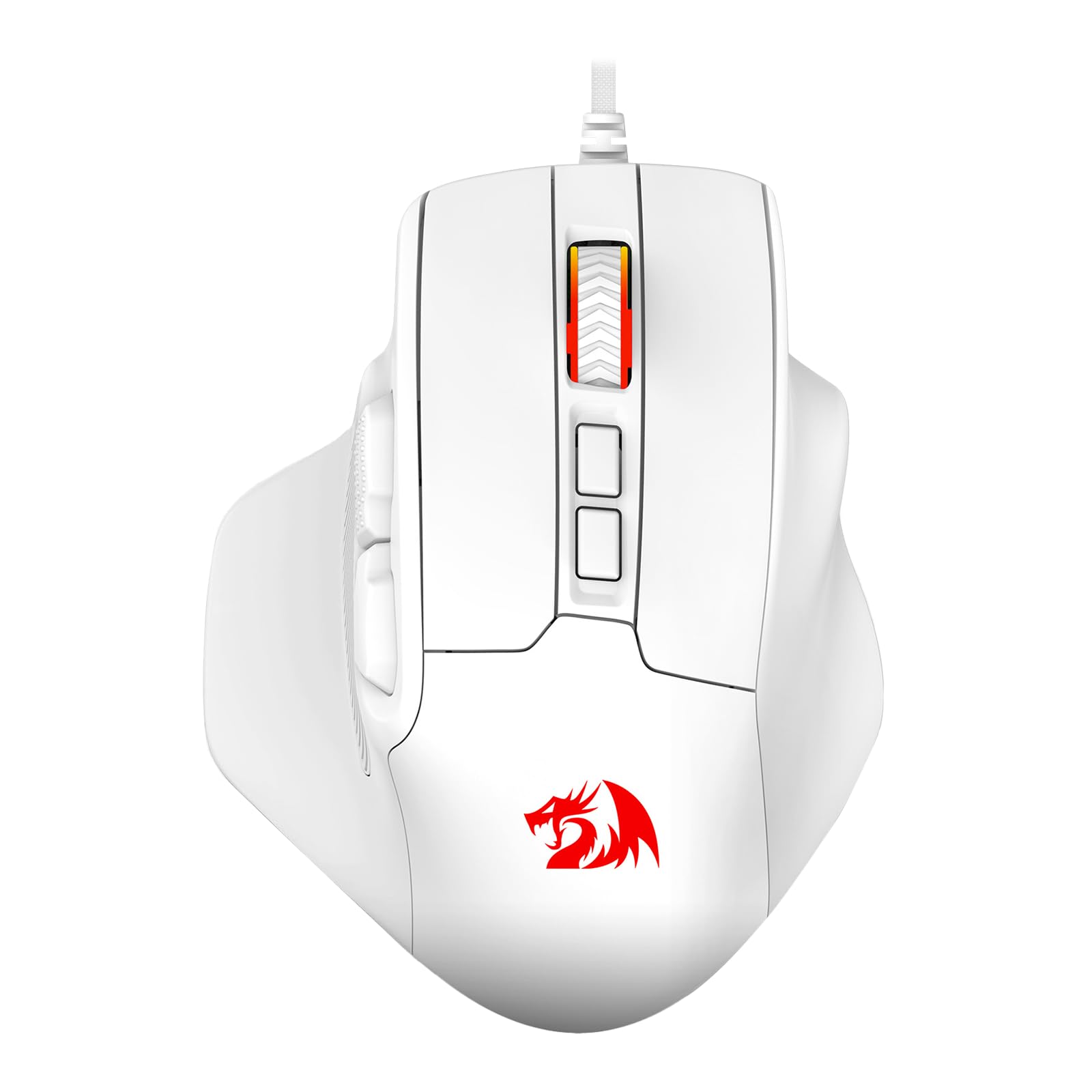 Foto 2 pulgar | Ratón Para Juegos Redragon M806 Bullseye De 7 Botones Rgb Con Cable Blanco - Venta Internacional.