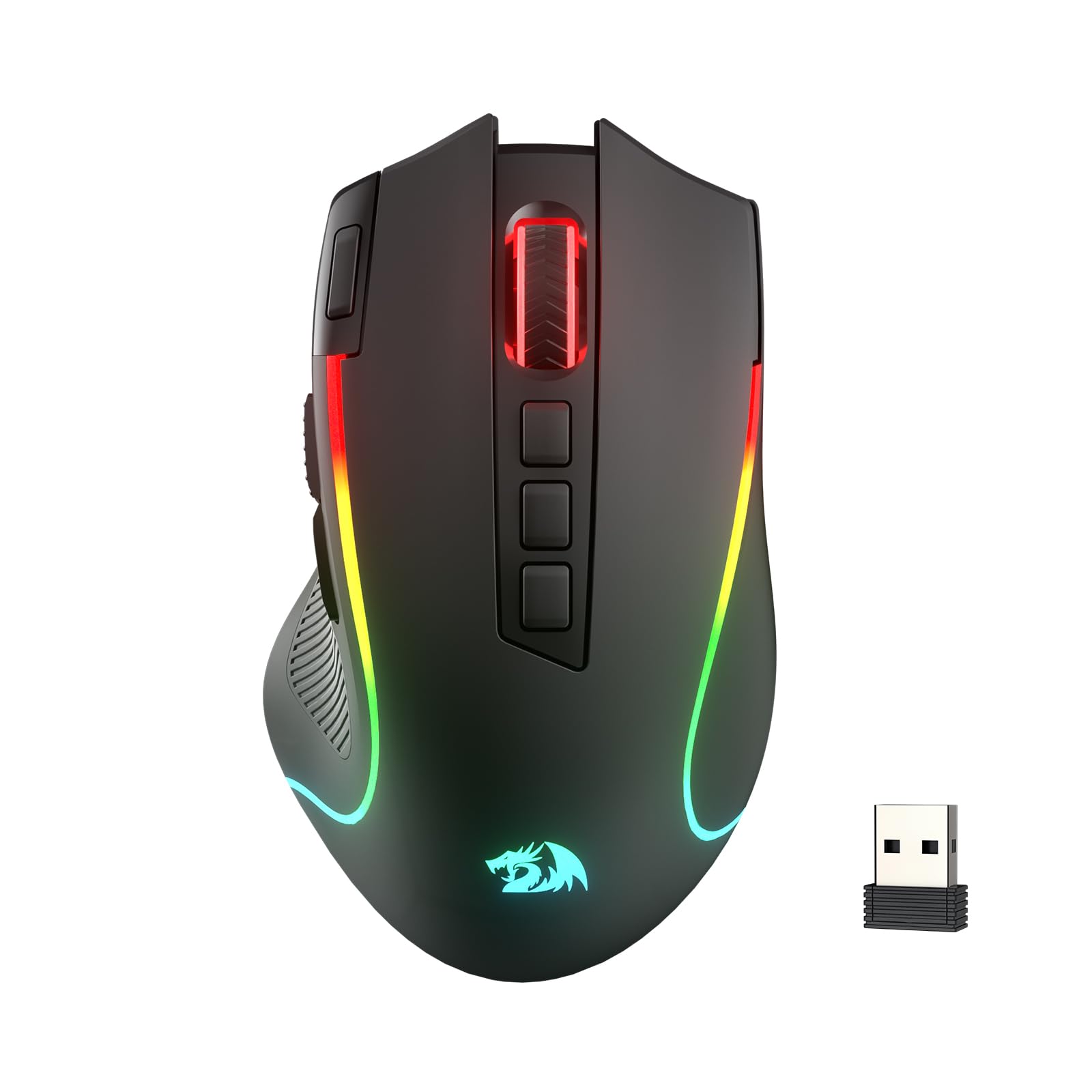 Foto 2 pulgar | Ratón Para Juegos Redragon M612 Pro Rgb 8000 Dpi Con Cable/inalámbrico - Venta Internacional.