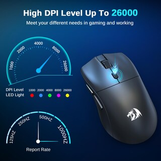 Foto 5 | Ratón Inalámbrico Para Juegos Redragon M815pro 26k Dpi Ultraligero - Venta Internacional.
