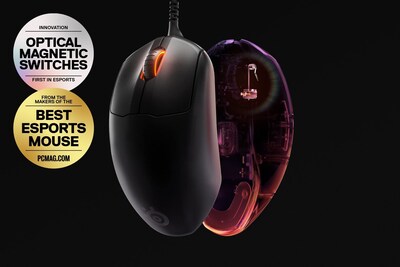 Foto 6 | Ratón Para Videojuegos Steelseries Prime+ Esports Performance 18.000 Cpi - Venta Internacional.