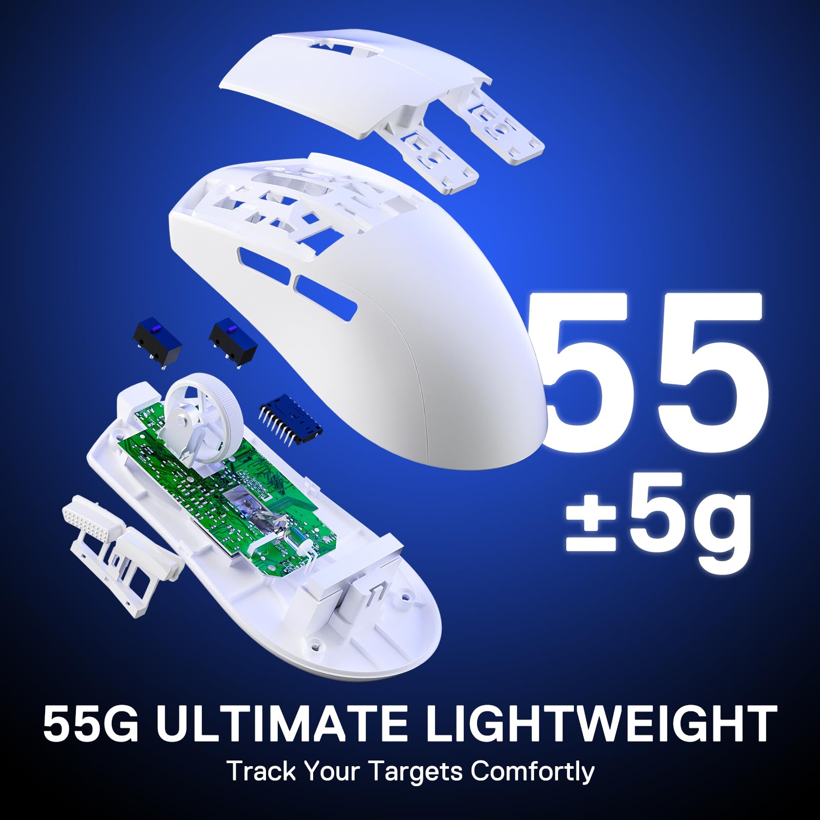 Foto 4 pulgar | Ratón Inalámbrico Para Juegos Redragon M918 Pro 26k Dpi Ligero - Venta Internacional.