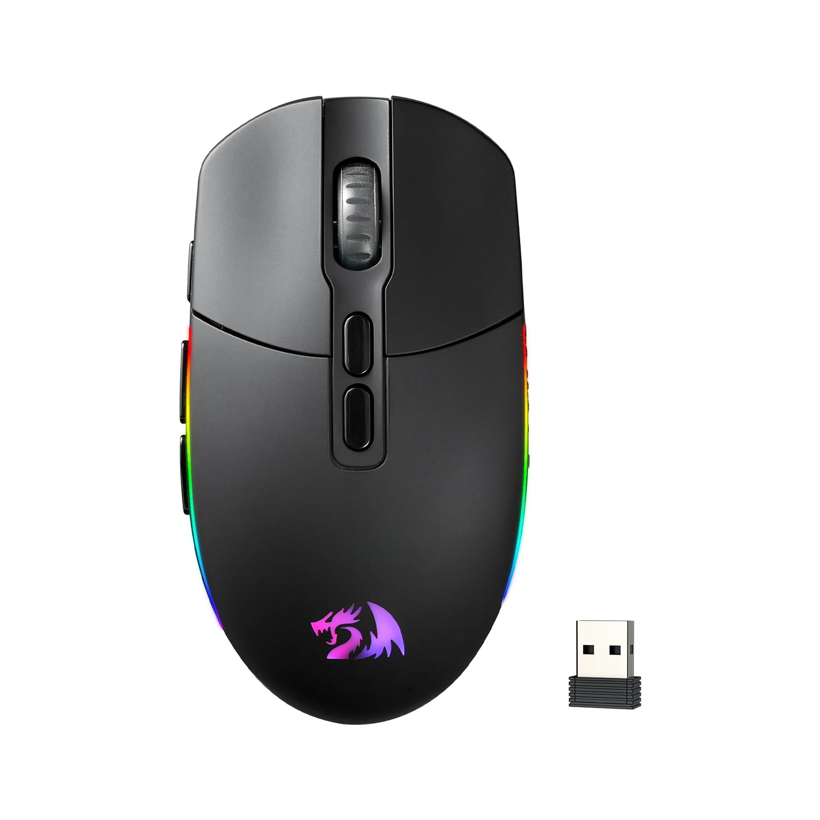 Foto 2 pulgar | Ratón Inalámbrico Para Juegos Redragon M719 Pro 10.000 Dpi Rgb - Venta Internacional.