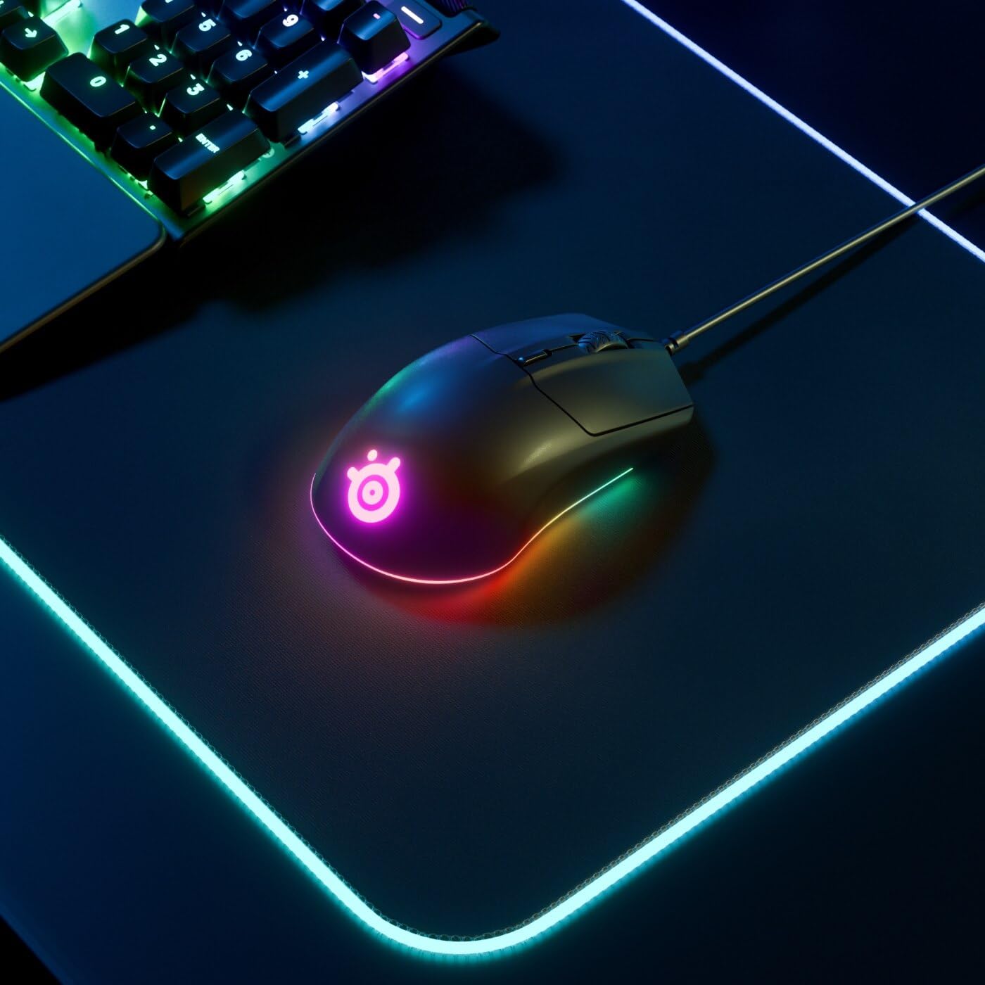 Foto 3 pulgar | Ratón Para Juegos Steelseries Rival 3 De 8.500 Cpi Truemove Core - Venta Internacional.