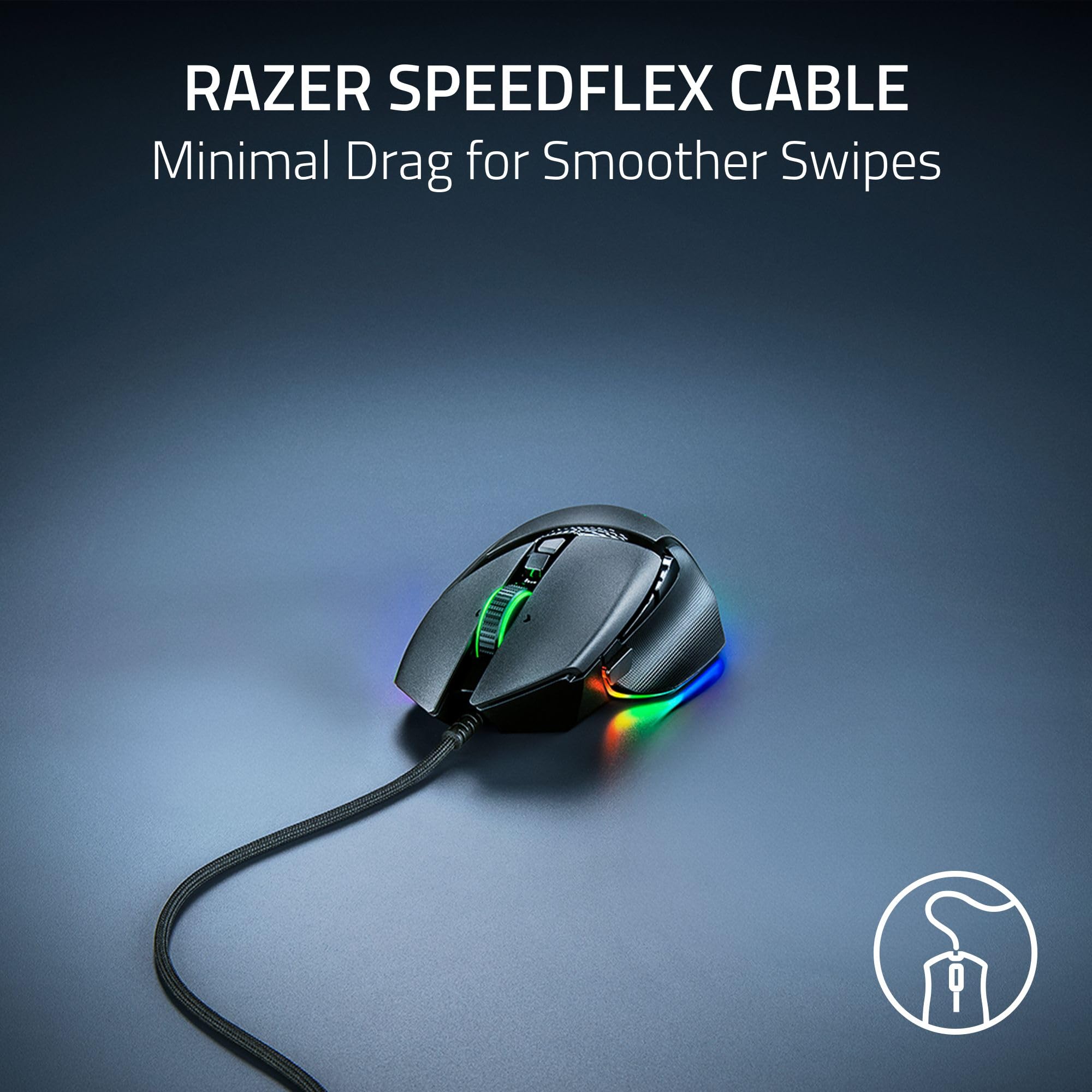 Foto 8 pulgar | Ratón Para Juegos Razer Basilisk V3 35k Con Cable Ergonómico 35k Dpi - Venta Internacional.