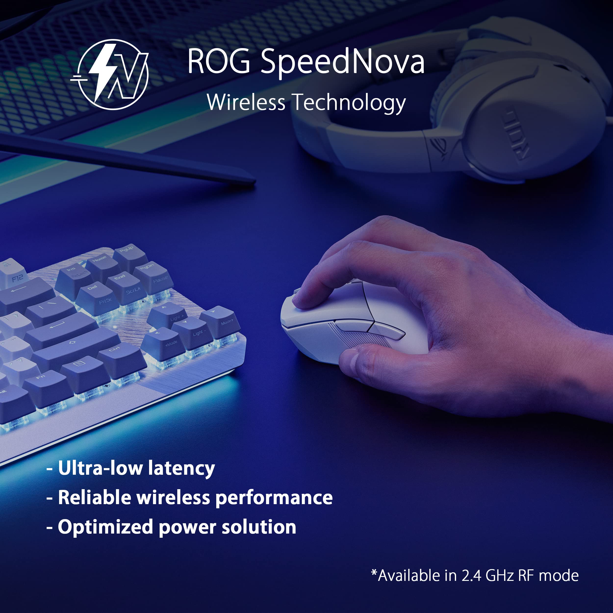 Foto 4 pulgar | Ratón Para Juegos Asus Rog Gladius Iii Inalámbrico 36000 Dpi - Blanco - Venta Internacional.