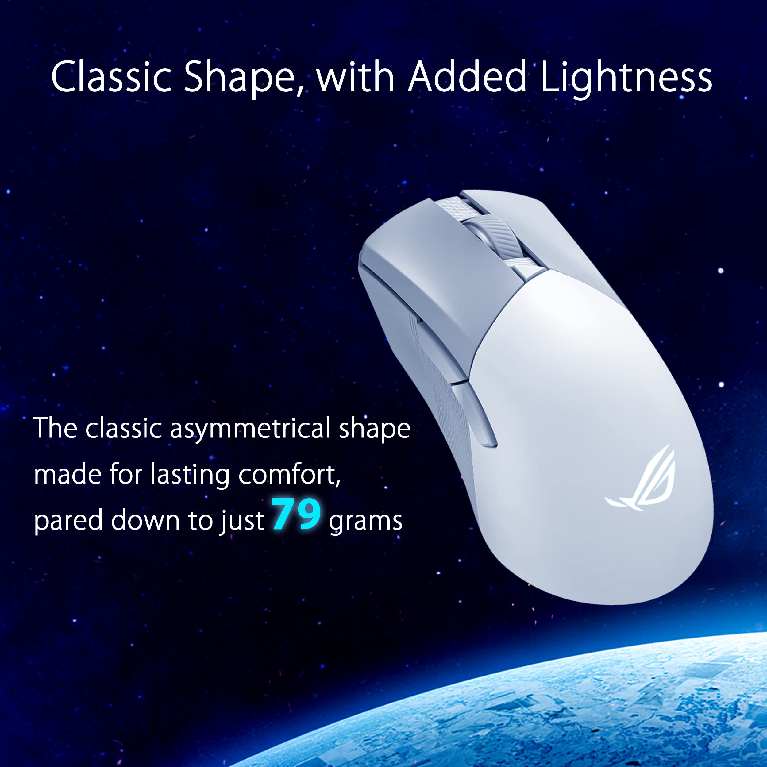 Foto 5 pulgar | Ratón Para Juegos Asus Rog Gladius Iii Inalámbrico 36000 Dpi - Blanco - Venta Internacional.