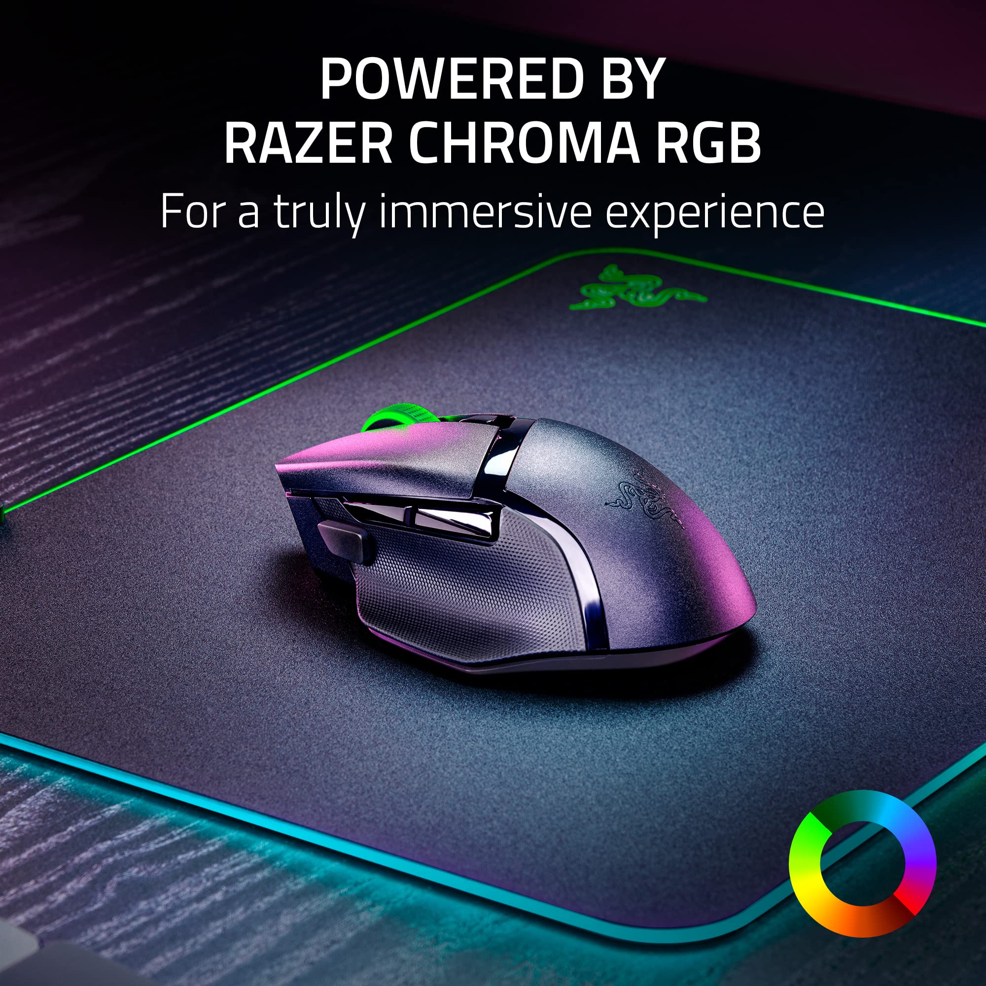 Foto 8 pulgar | Ratón Inalámbrico para Juegos Razer Basilisk V3 X Hyperspeed Negro- Venta Internacional