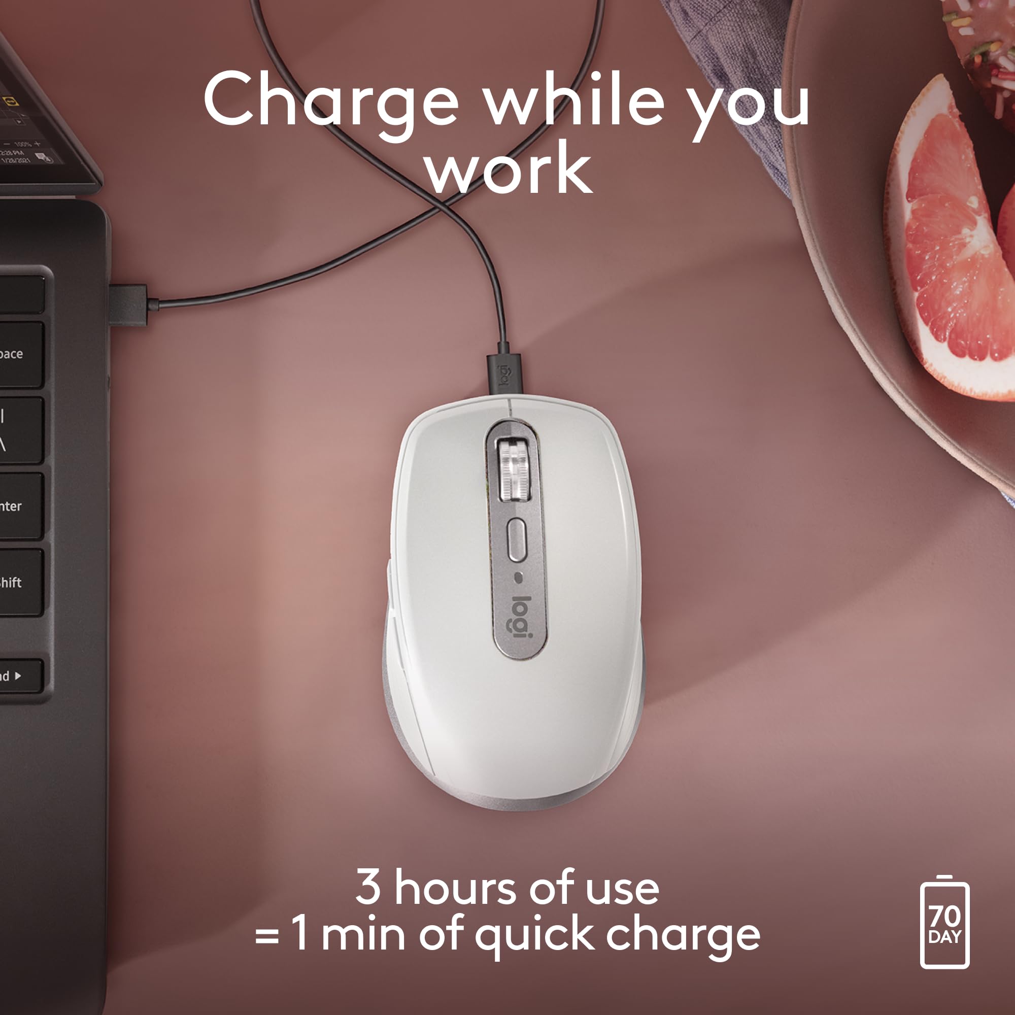 Foto 5 | Ratón Bluetooth Inalámbrico Logitech Mx Anywhere 3s Para Mac - Venta Internacional.