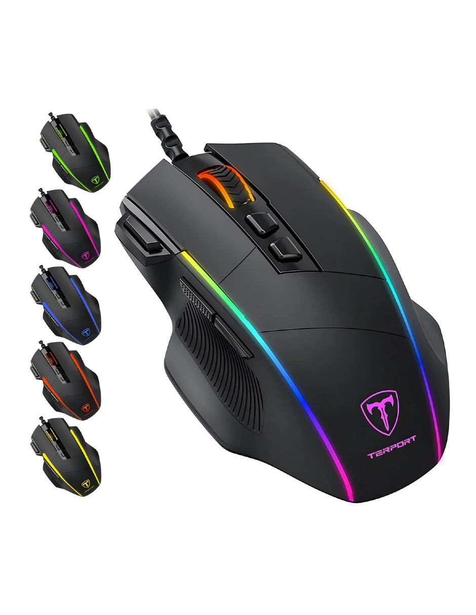 Foto 3 | Mouse Gamer + Gratis Termo Güish De Regalo