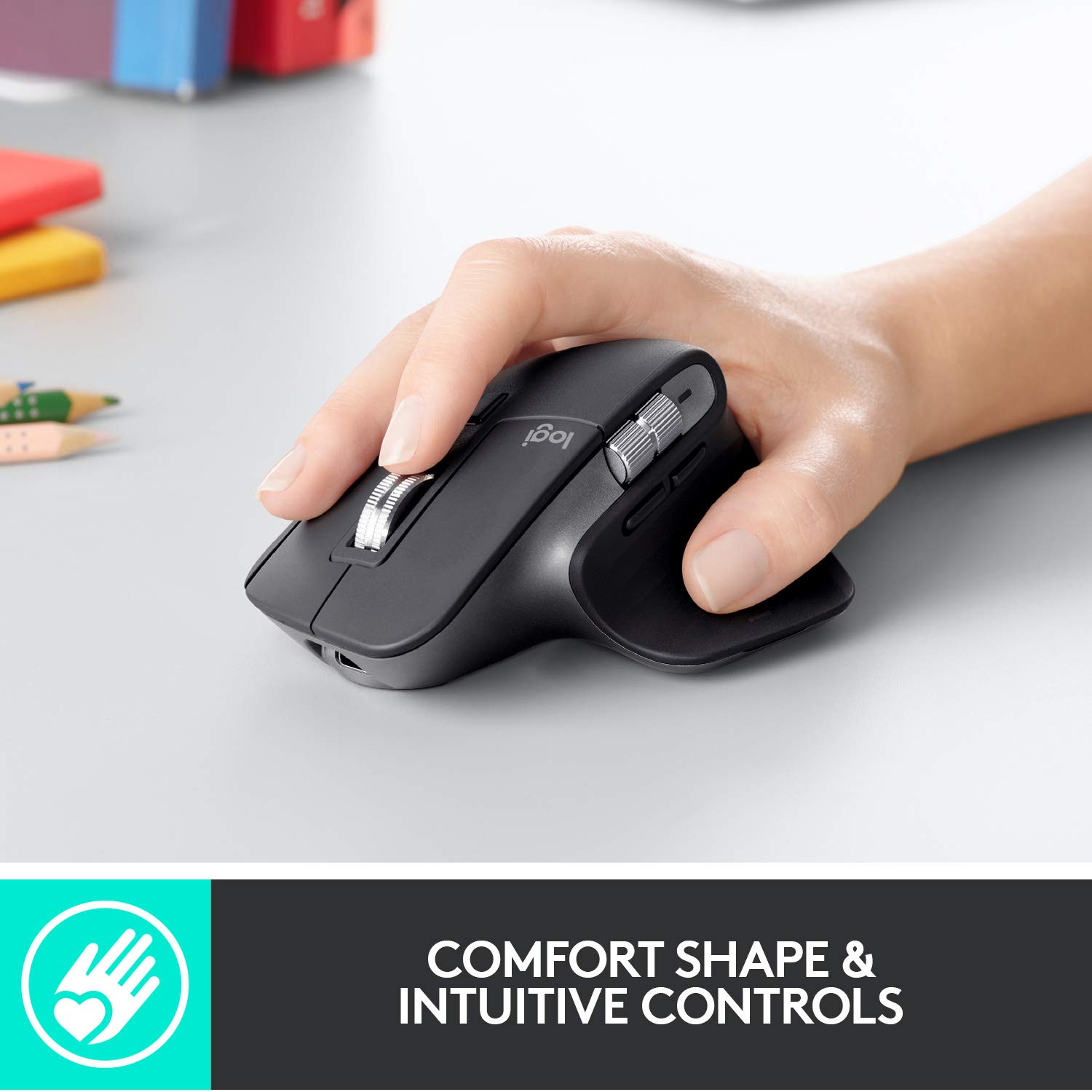 Foto 4 pulgar | Ratón Inalámbrico Logitech Mx Master 3 Advanced 4000 Dpi Gris - Venta Internacional.