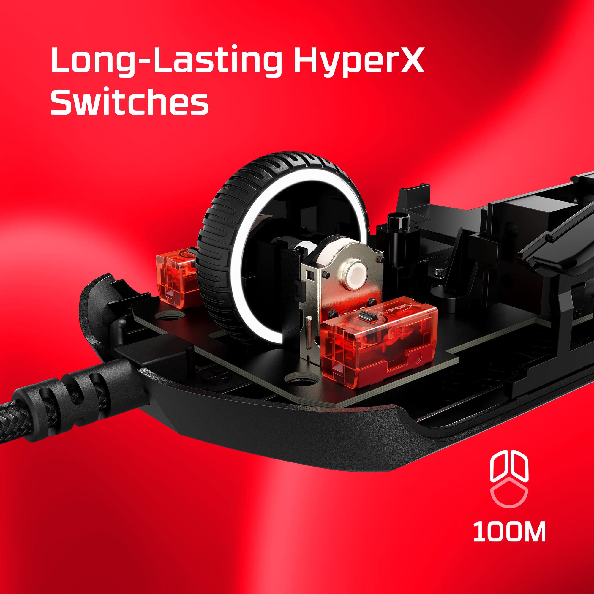 Foto 5 pulgar | Ratón Para Juegos Hyperx Pulsefire Haste 2 Con Cable 53 G 26 K Dpi - Venta Internacional.