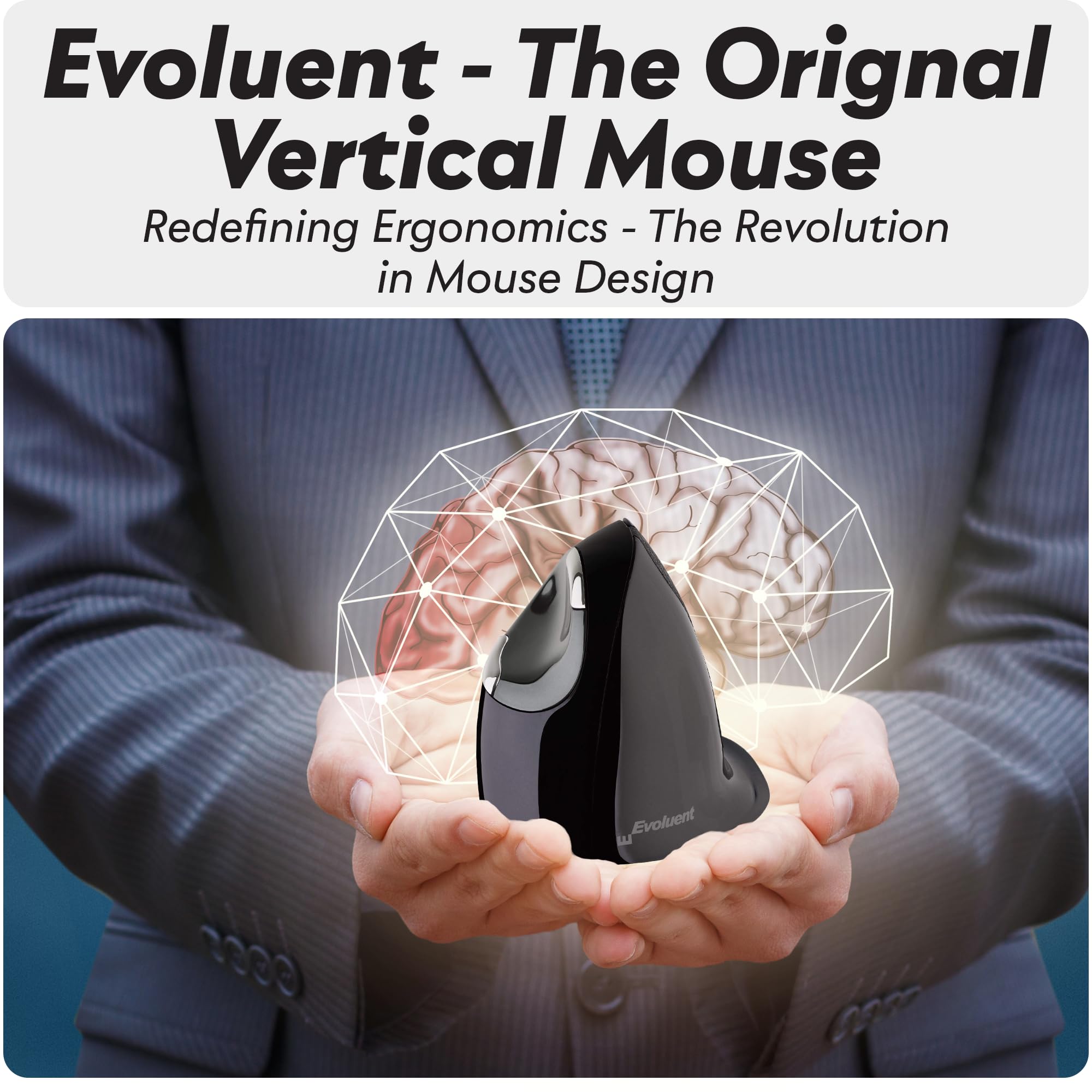 Foto 8 pulgar | Ratón Vertical Evoluent Vmdmw 4 Usb Inalámbrico Para Mano Derecha - Venta Internacional.