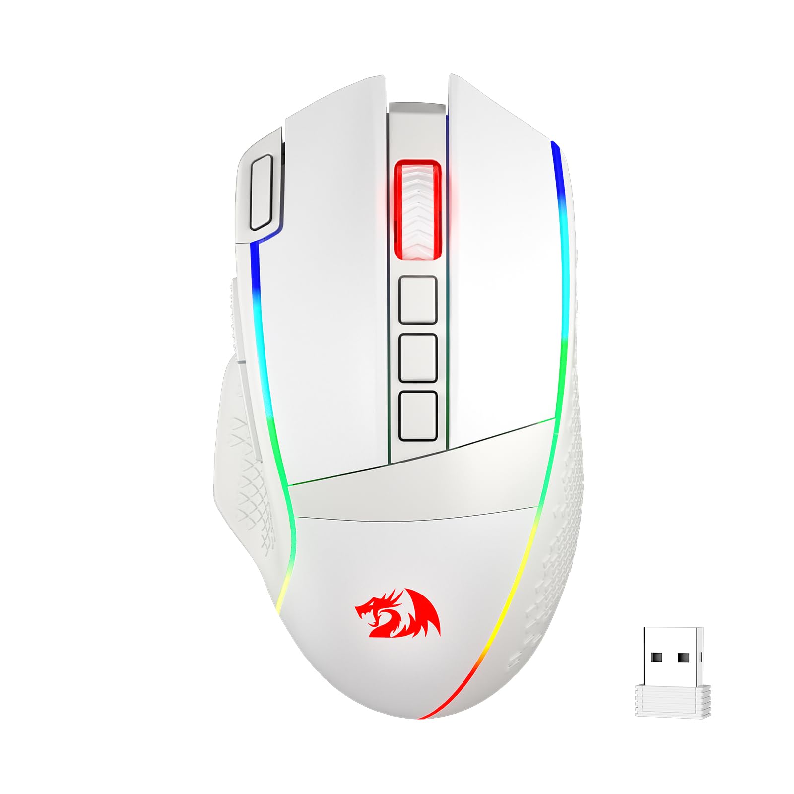 Foto 1 | Ratón Inalámbrico Para Juegos Redragon M991 26000 Dpi Blanco - Venta Internacional.