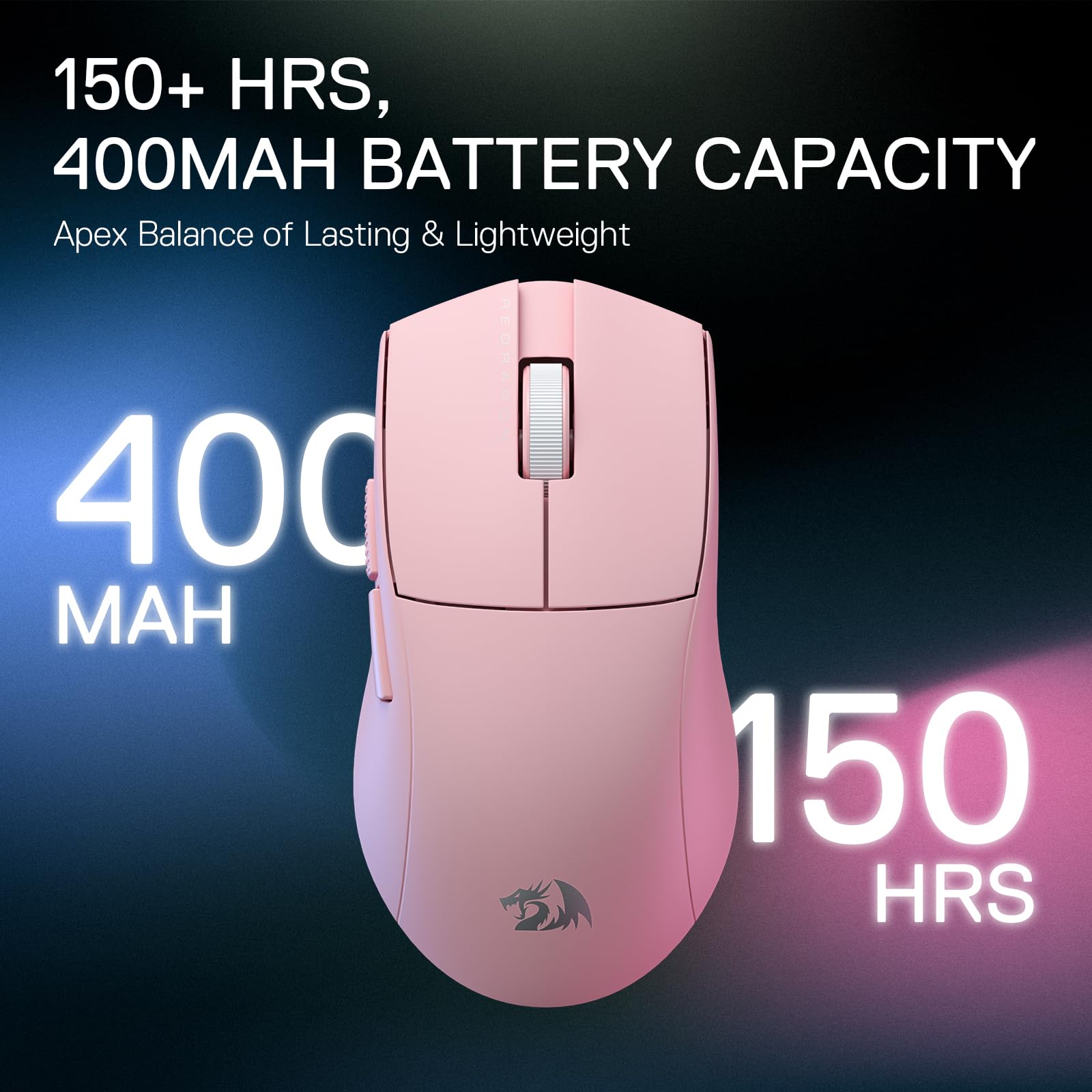 Foto 7 pulgar | Ratón Inalámbrico Para Juegos Redragon M916 Pro 26k Dpi Rosa - Venta Internacional.