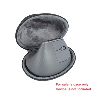 Foto 3 | Funda Hermitshell para Mouse Logitech Negro - Venta Internacional