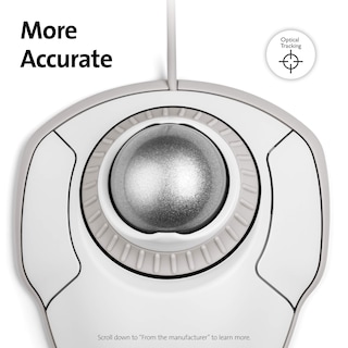 Foto 3 | Mouse Trackball Kensington Orbit K72500ww Blanco - Venta Internacional