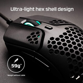Foto 2 | Ratón Para Juegos Hyperx Pulsefire Haste Ultraligero De 59 G - Venta Internacional.