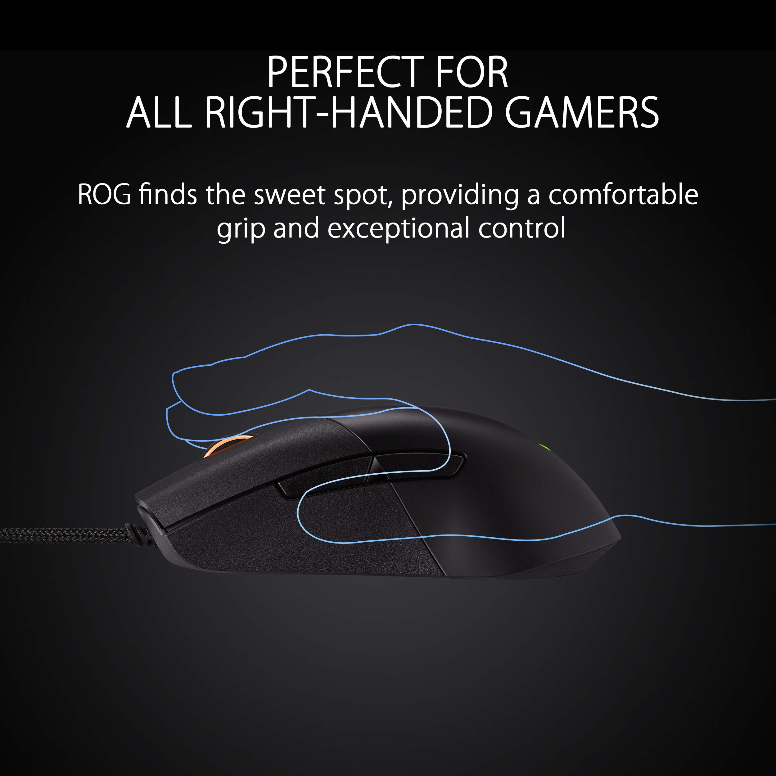 Foto 4 pulgar | Ratón Para Juegos Asus Rog Keris Lightweight Fps 16.000 Dpi - Venta Internacional.